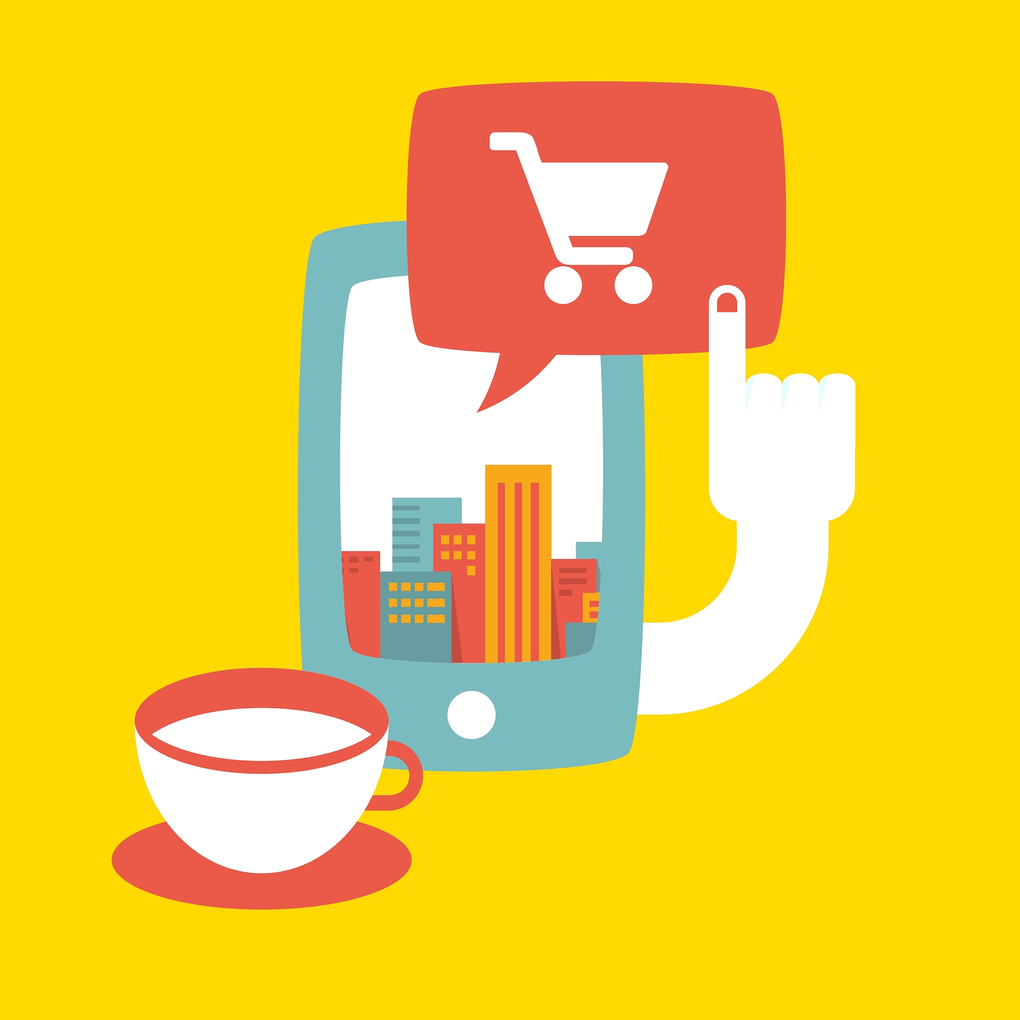 shopping in the big city online