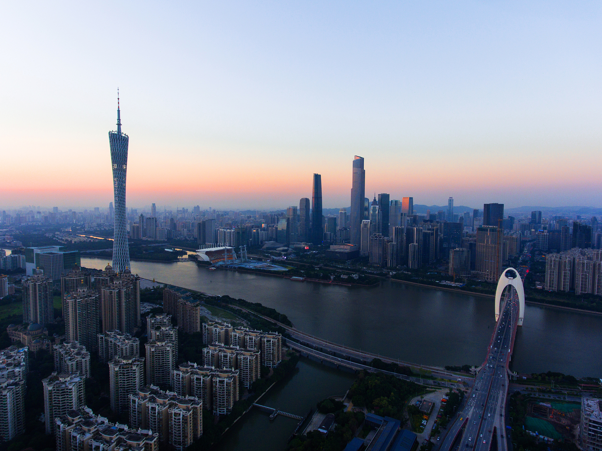 guangzhou skyline