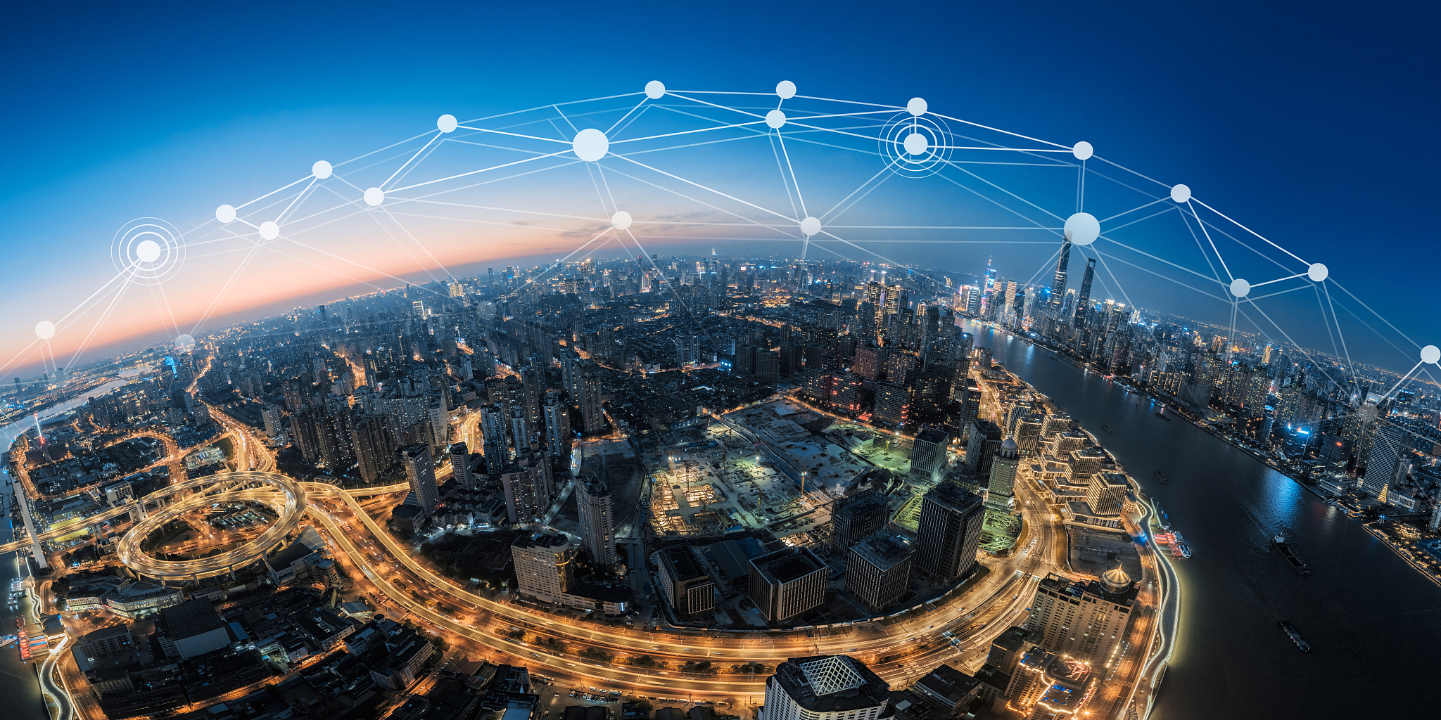 the network of city in shanghai