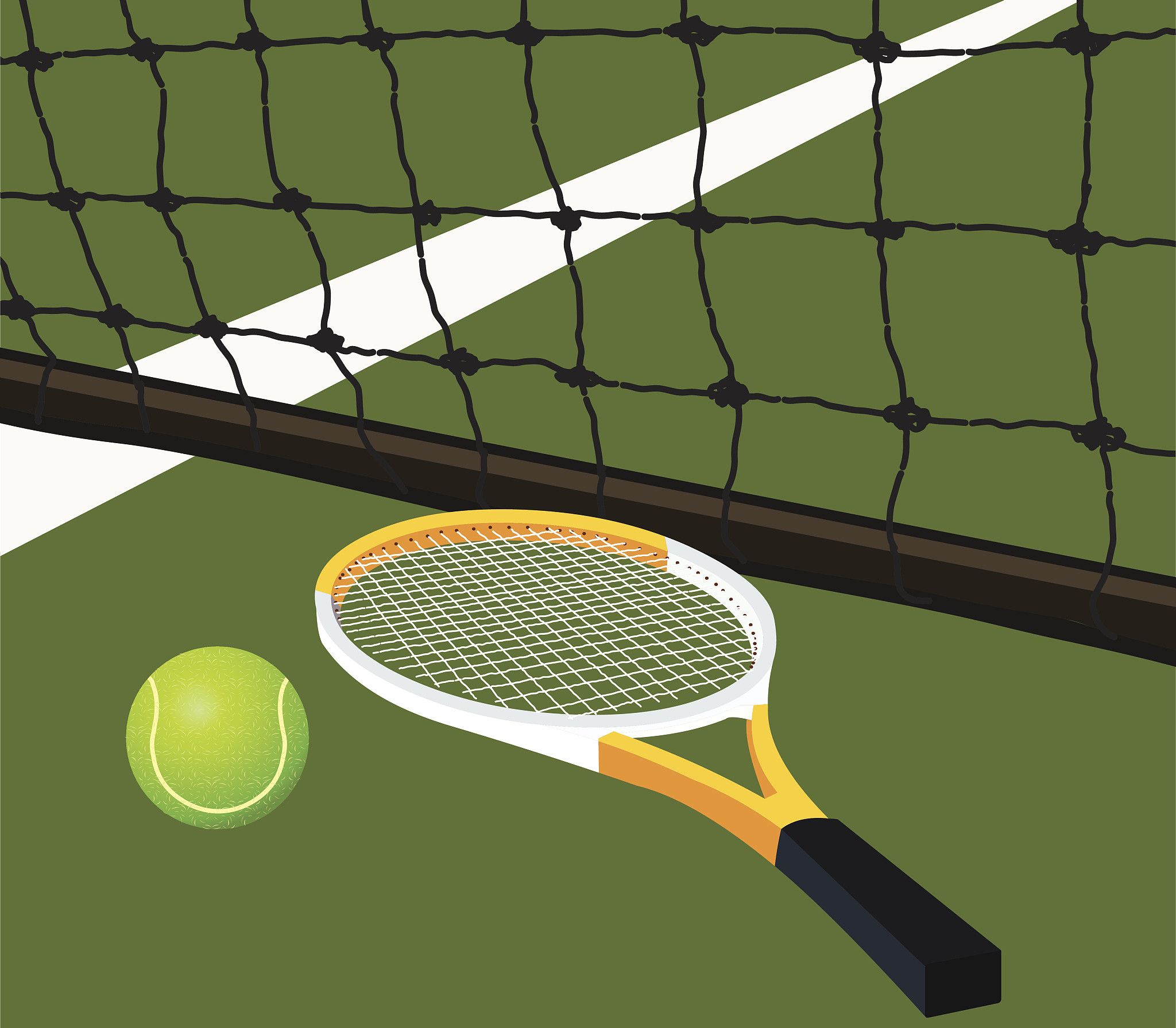 tennis string for eastern grip, flat shot, give 10 strings