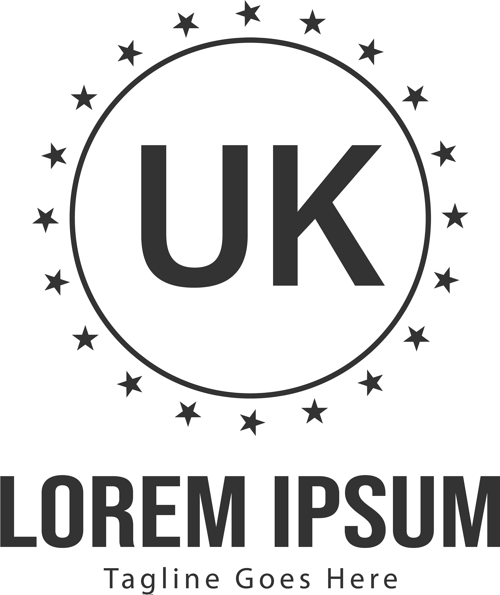 uk letter logo design creative modern uk letters