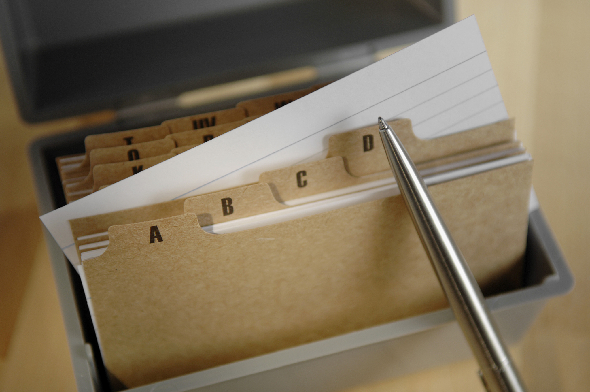 card index series