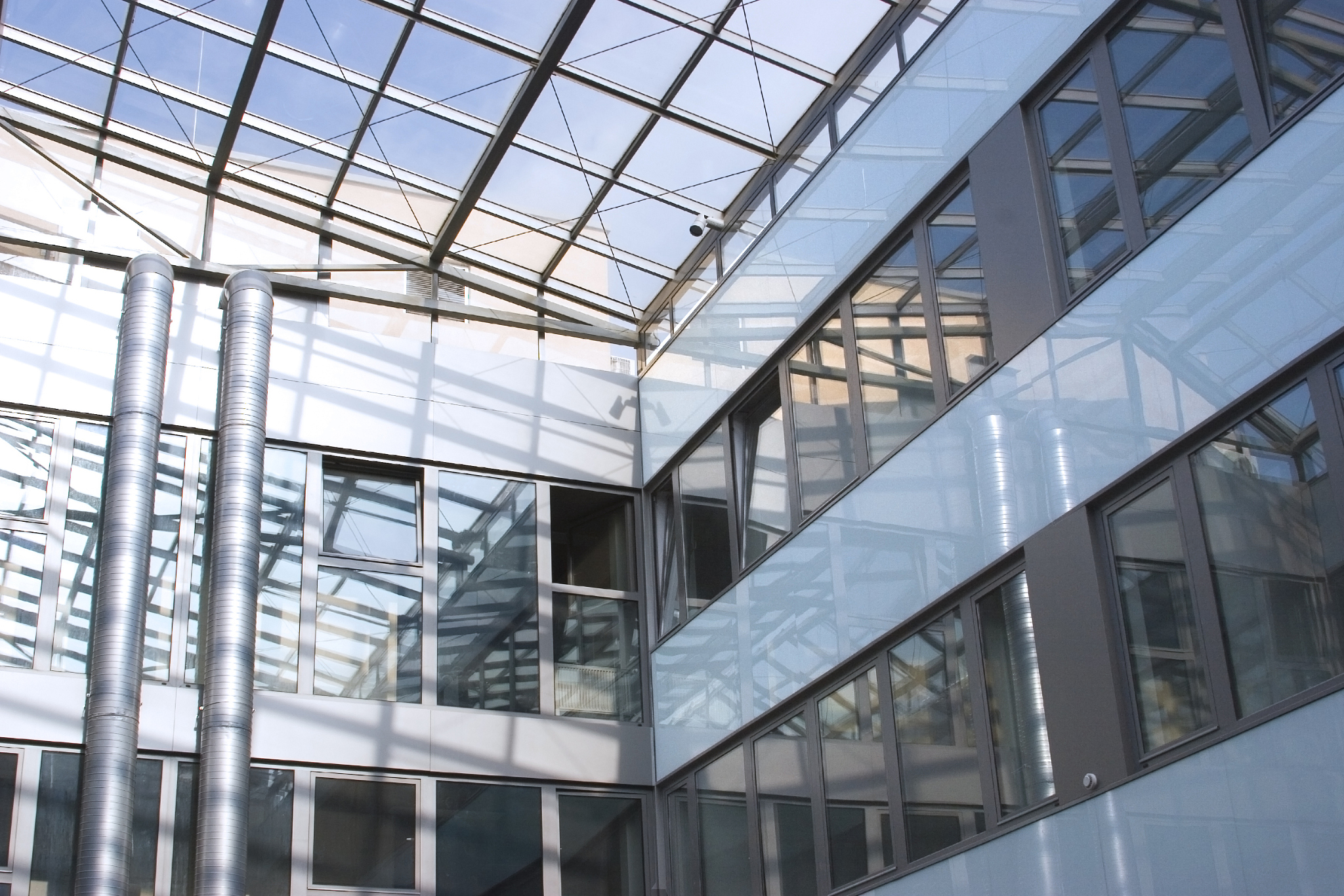 glass building