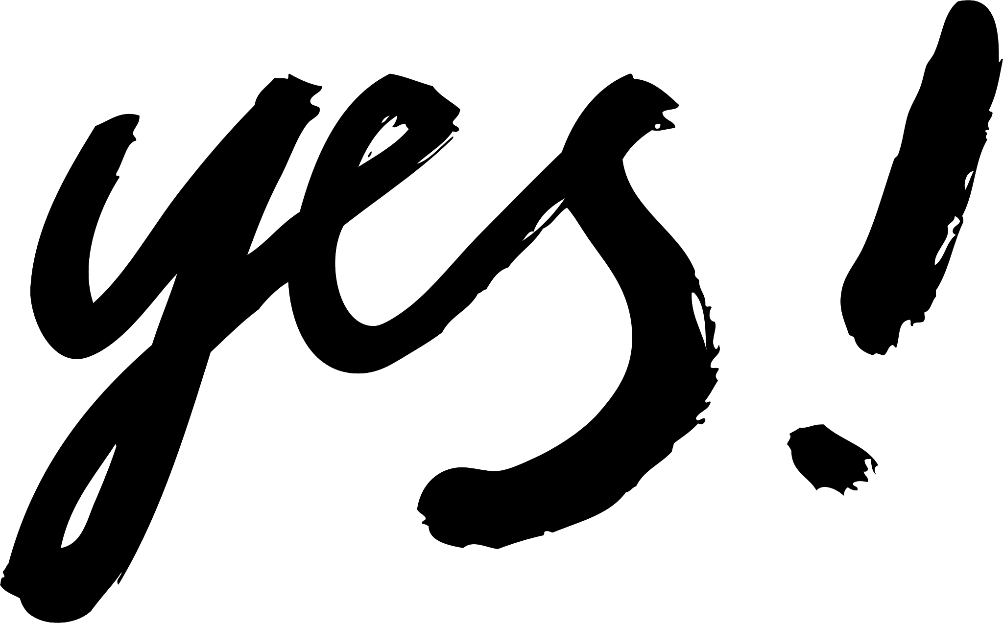 handpainted ink with lettering