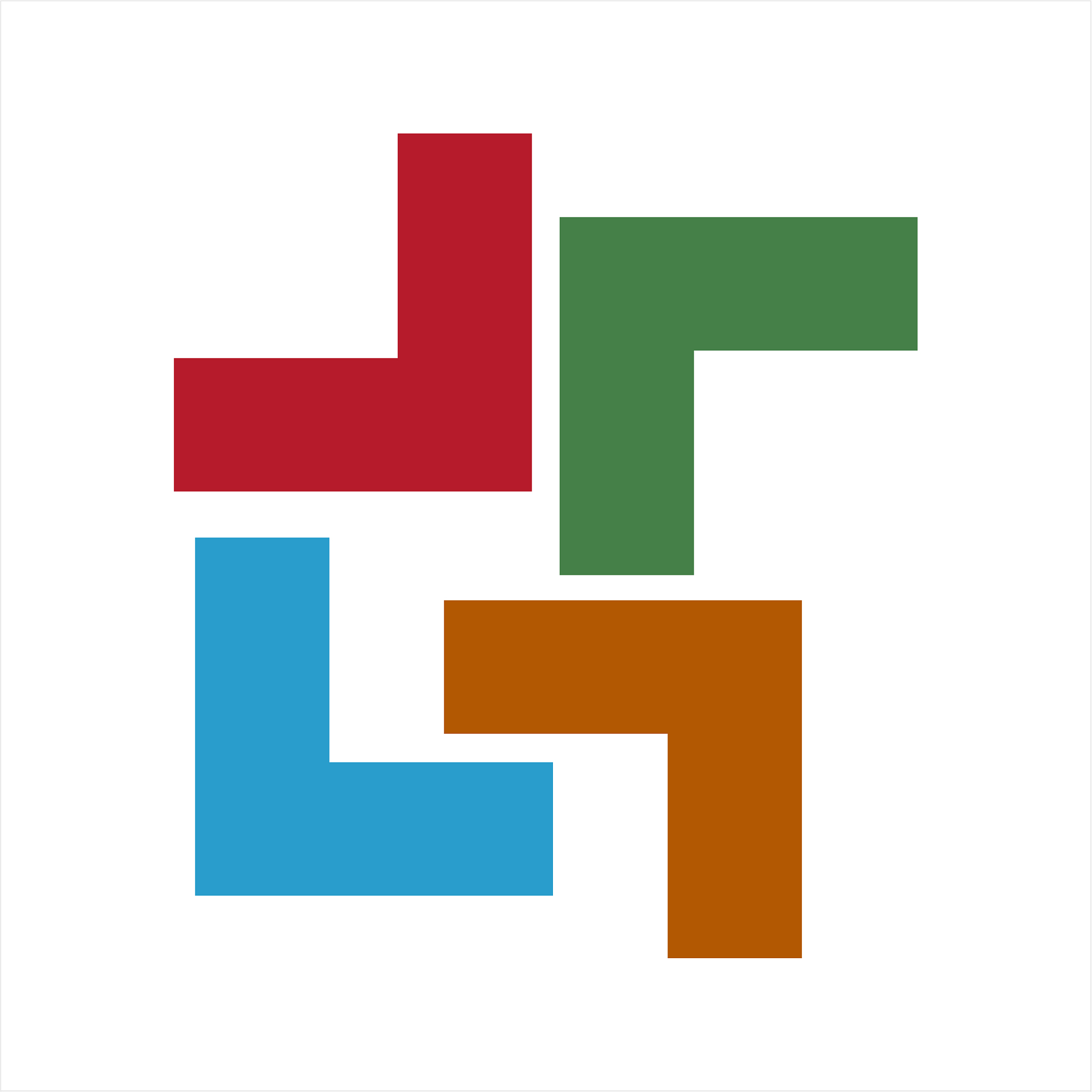 万格积木 Logo 设计理念：创造力、多样性与无限可能