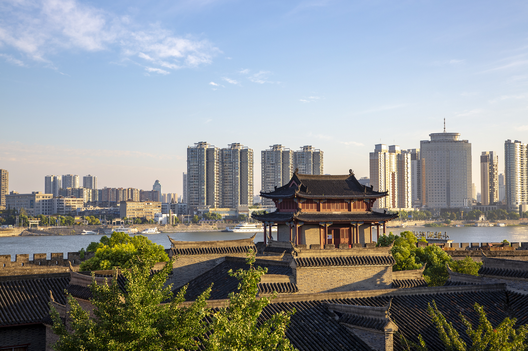 襄阳古城风光