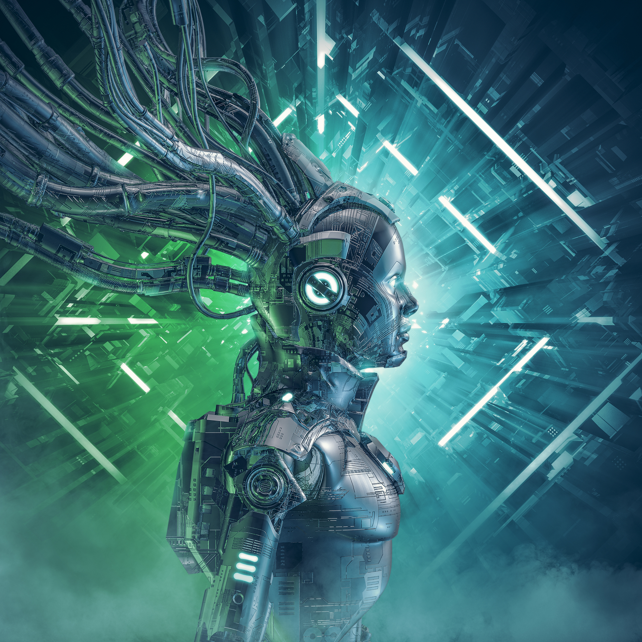 科幻赛博朋克小说：探索科技与社会未来的暗黑之境