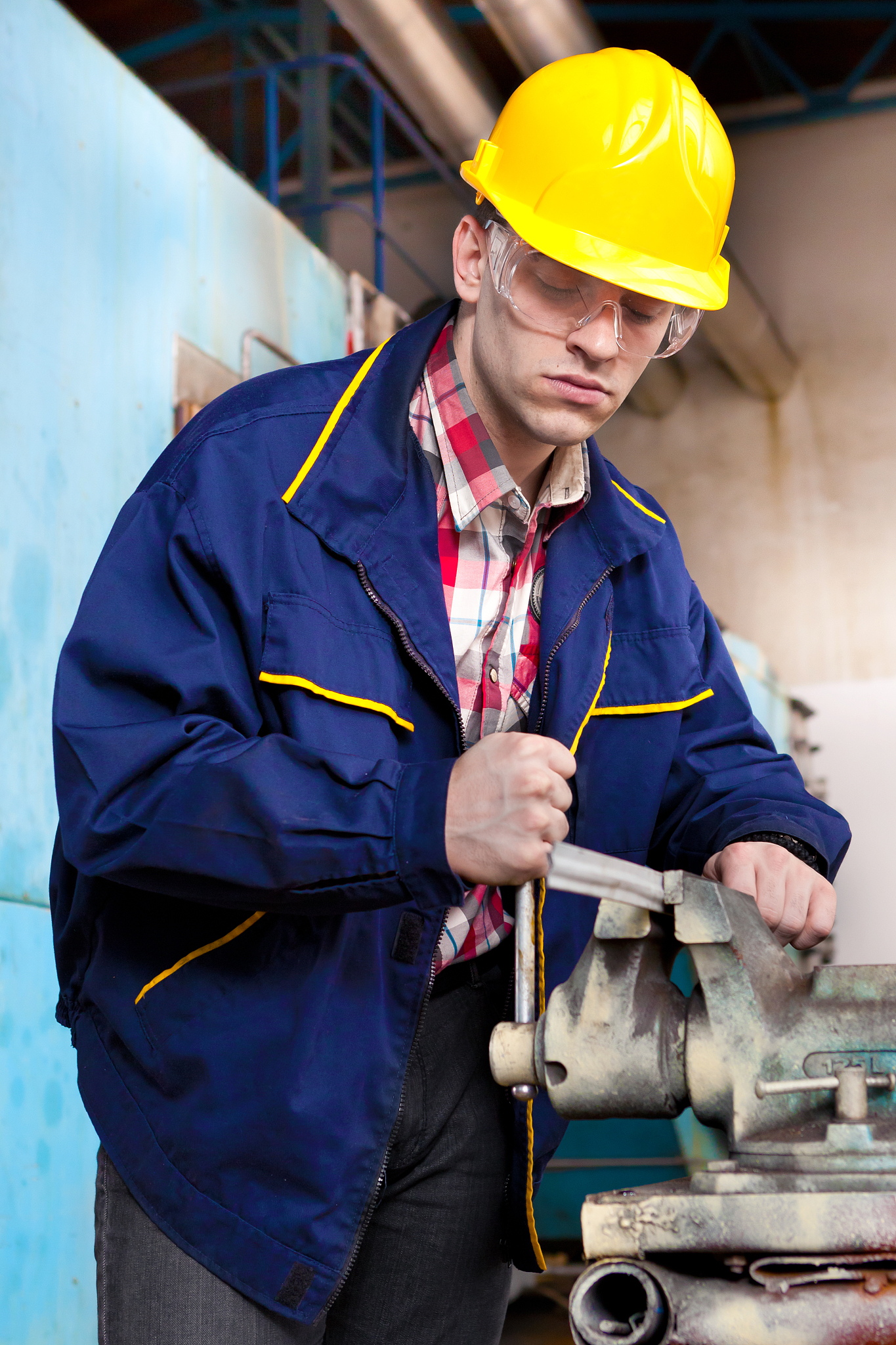 worker on the job