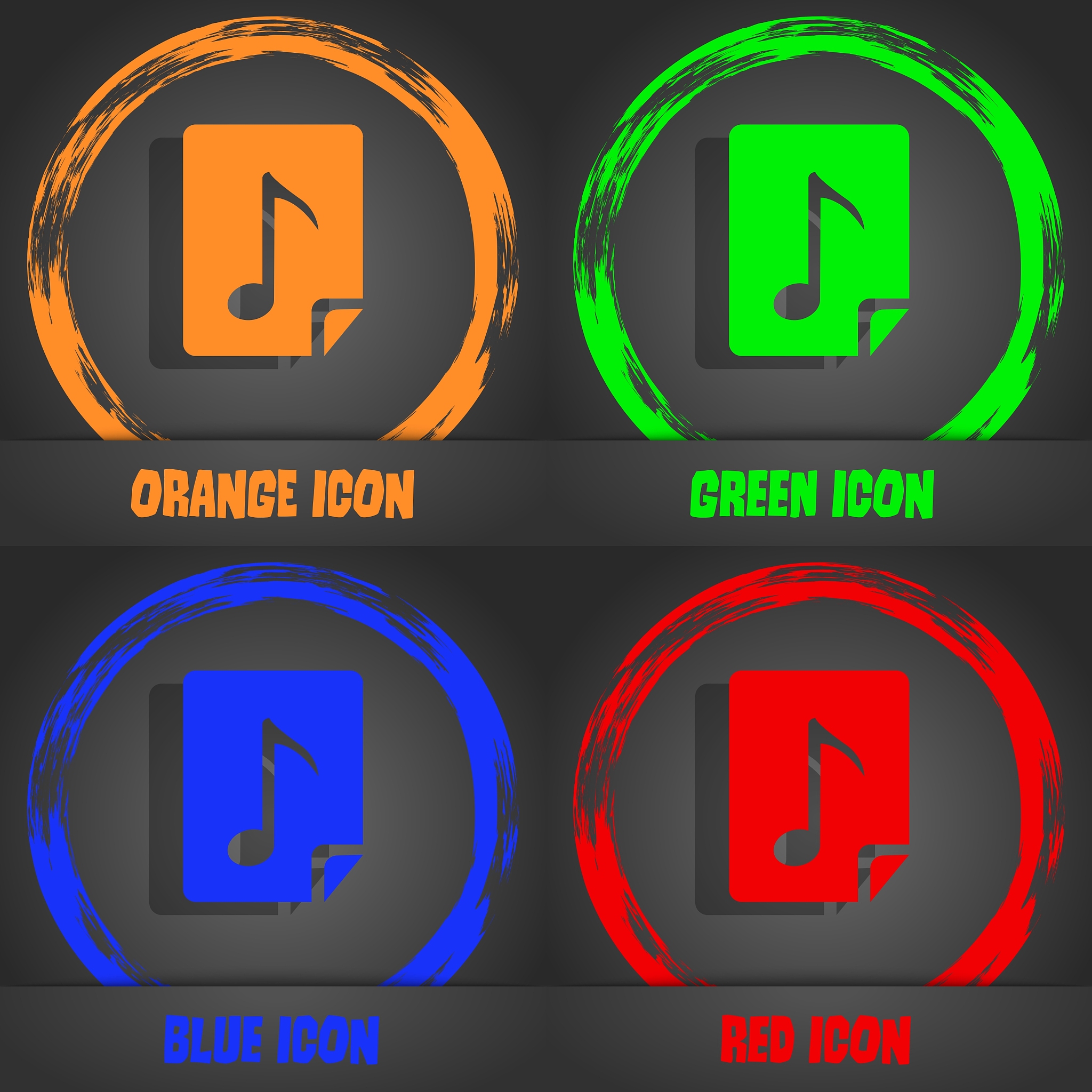 用pygame编写一个声音可视化代码要求图标在中间转动音频线再四周使用MP3格式