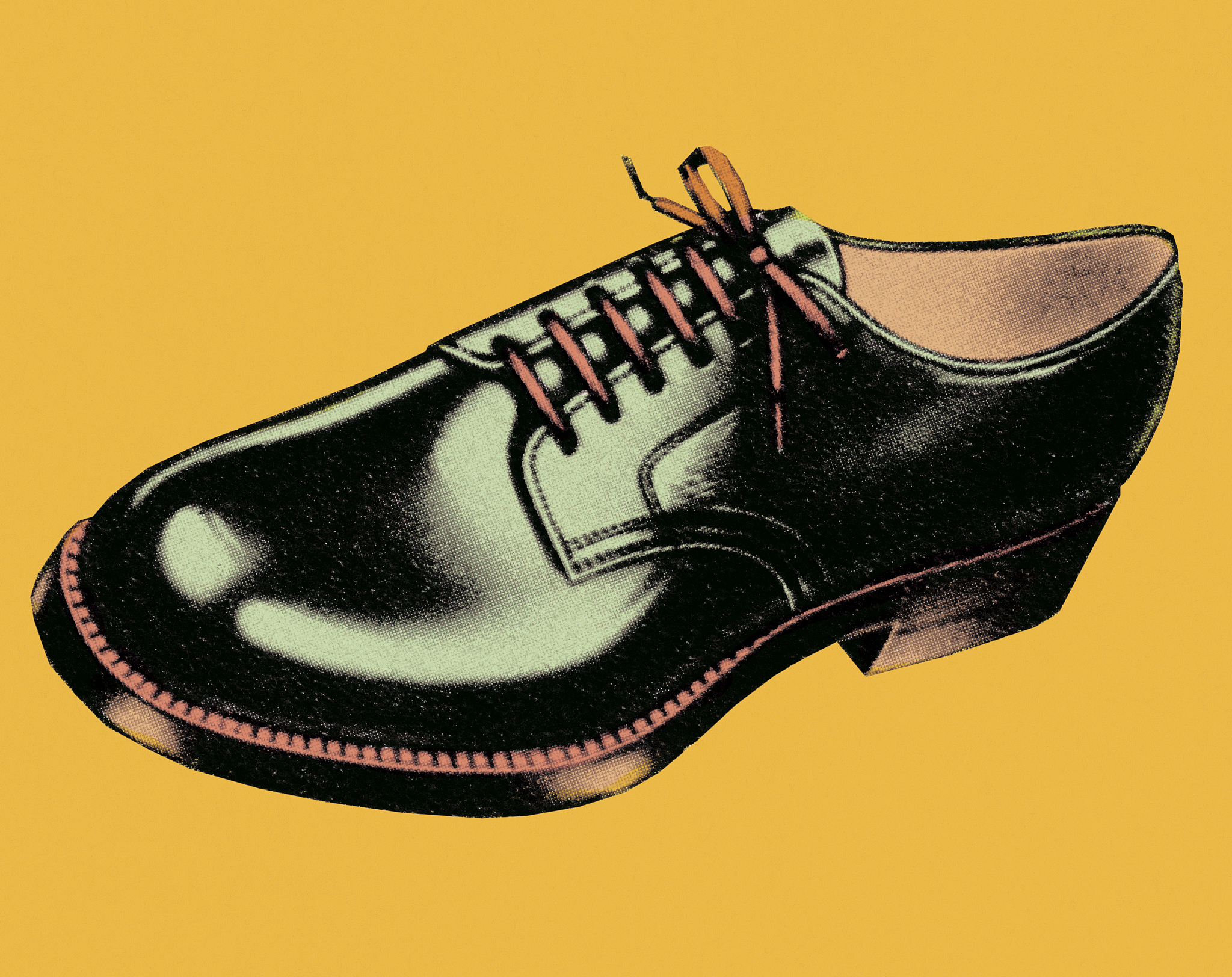man's shoe