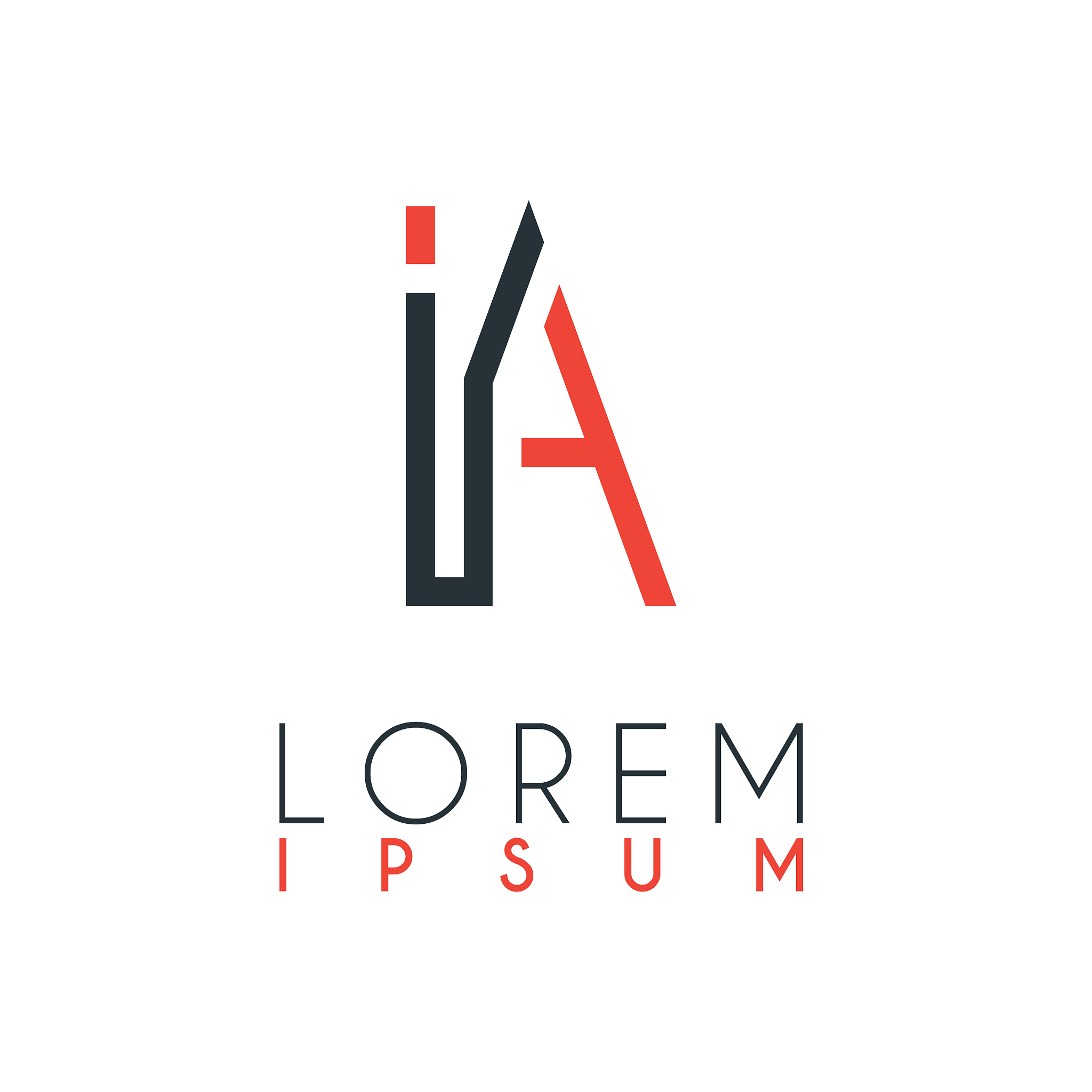 the logo between letter i and letter a or ia