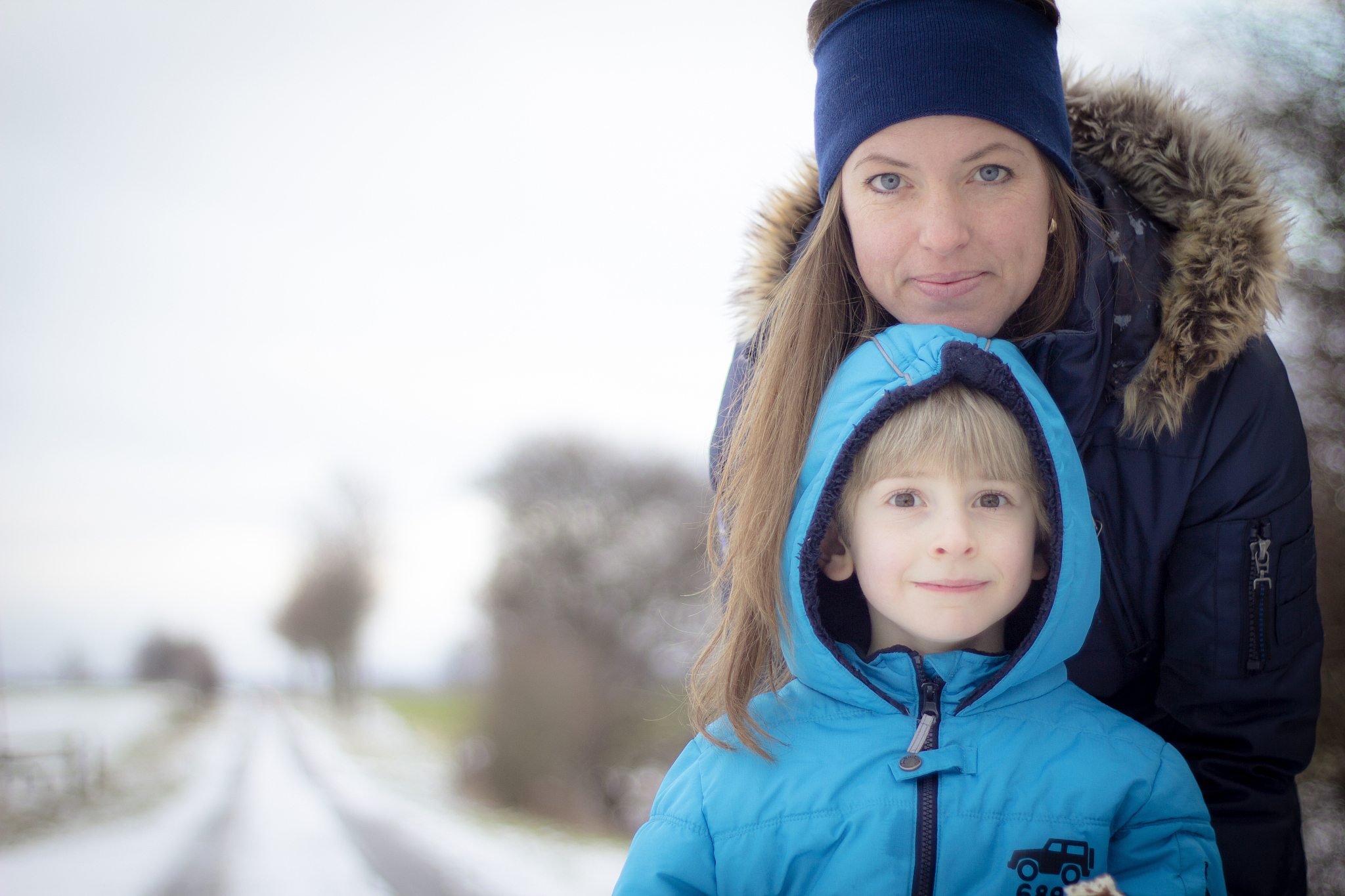 mother and son