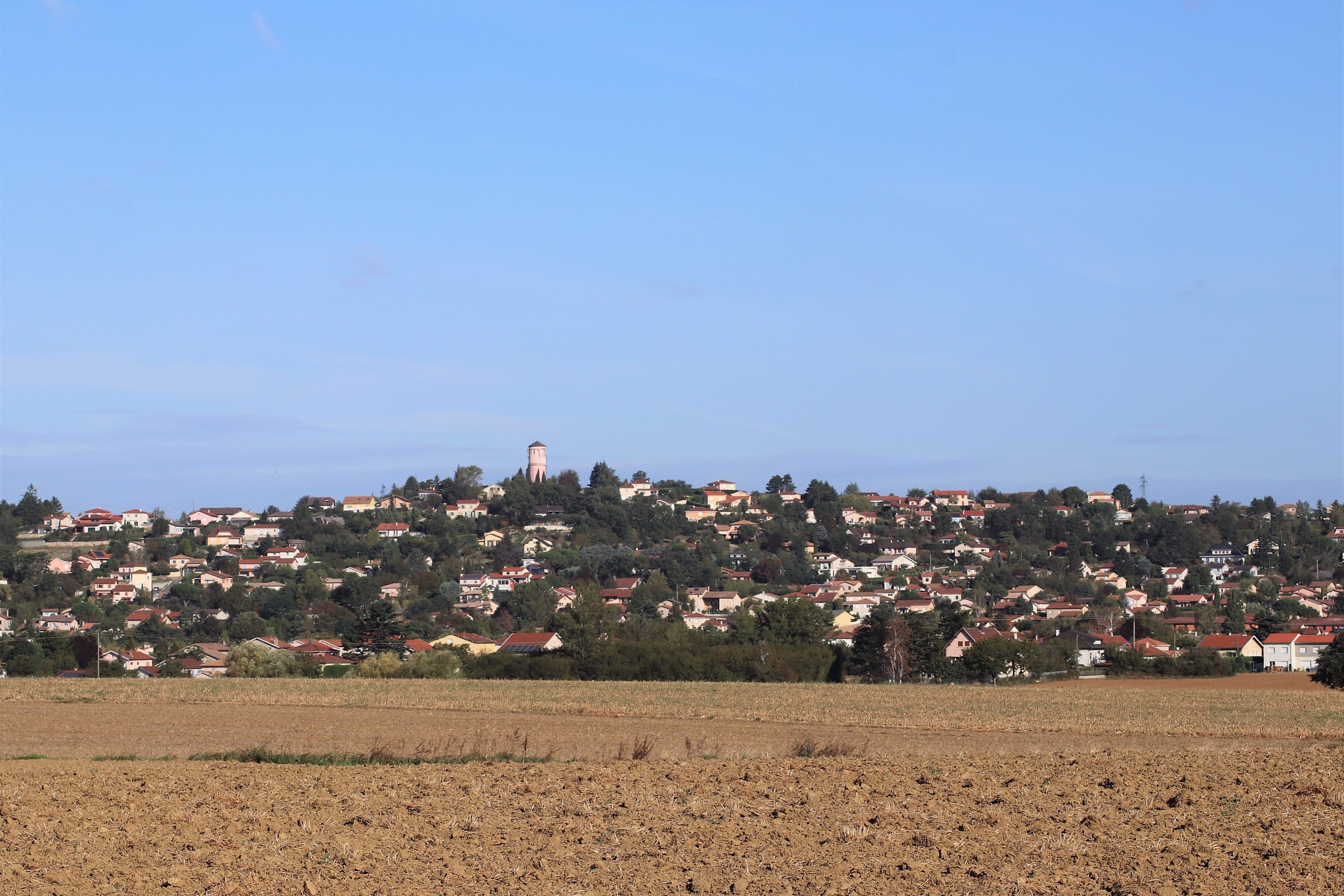 village of communay - france