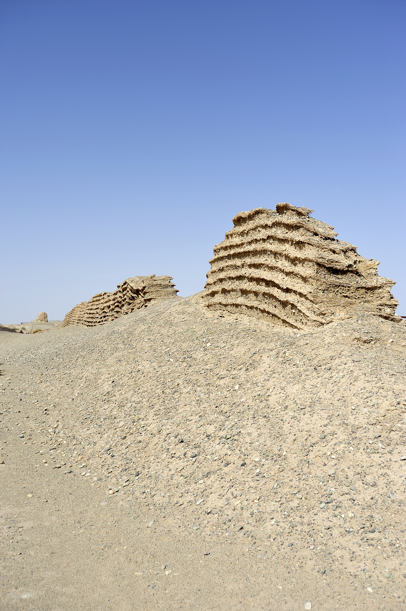 ancient great wall for han dynasty