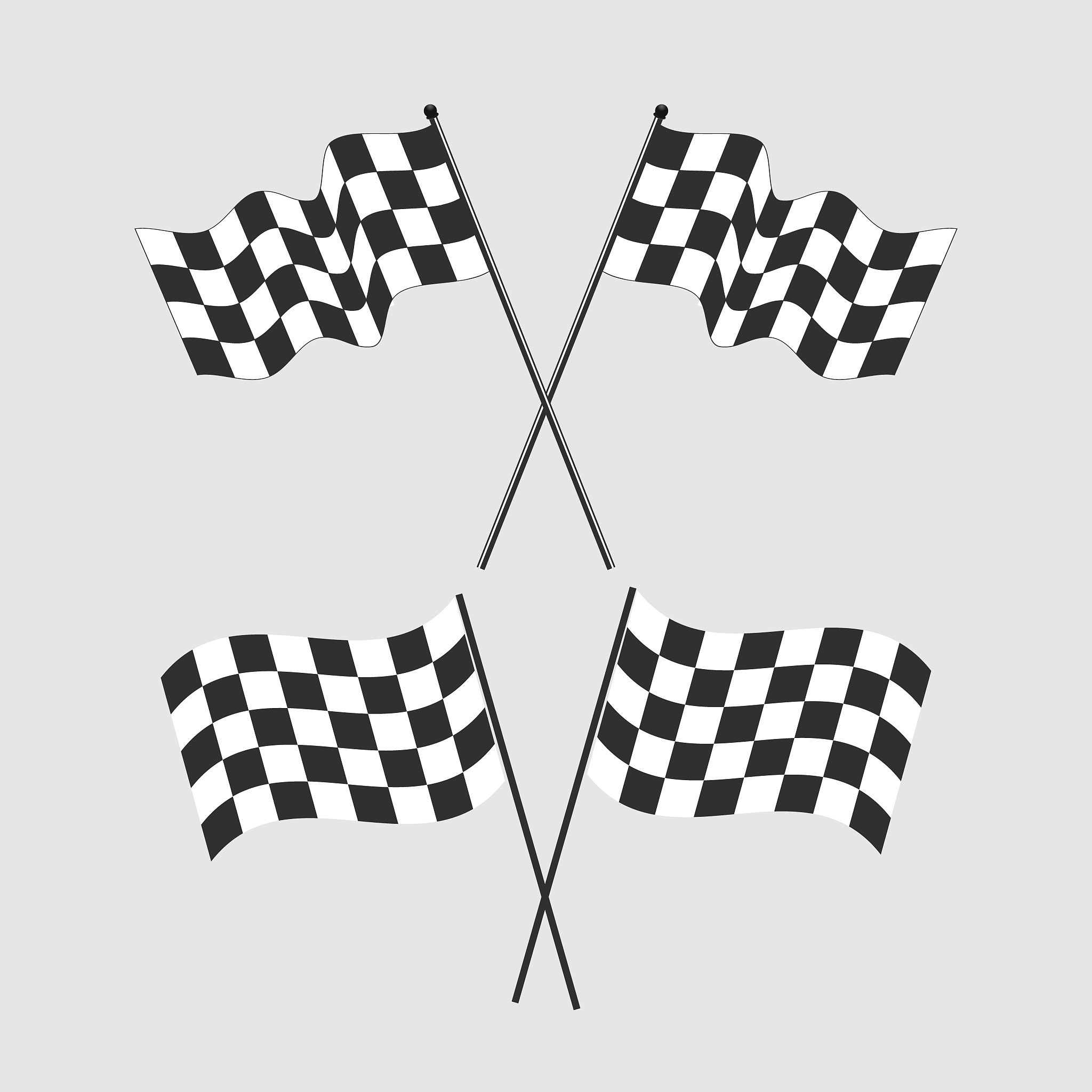 stock vector racing flag icon symbol