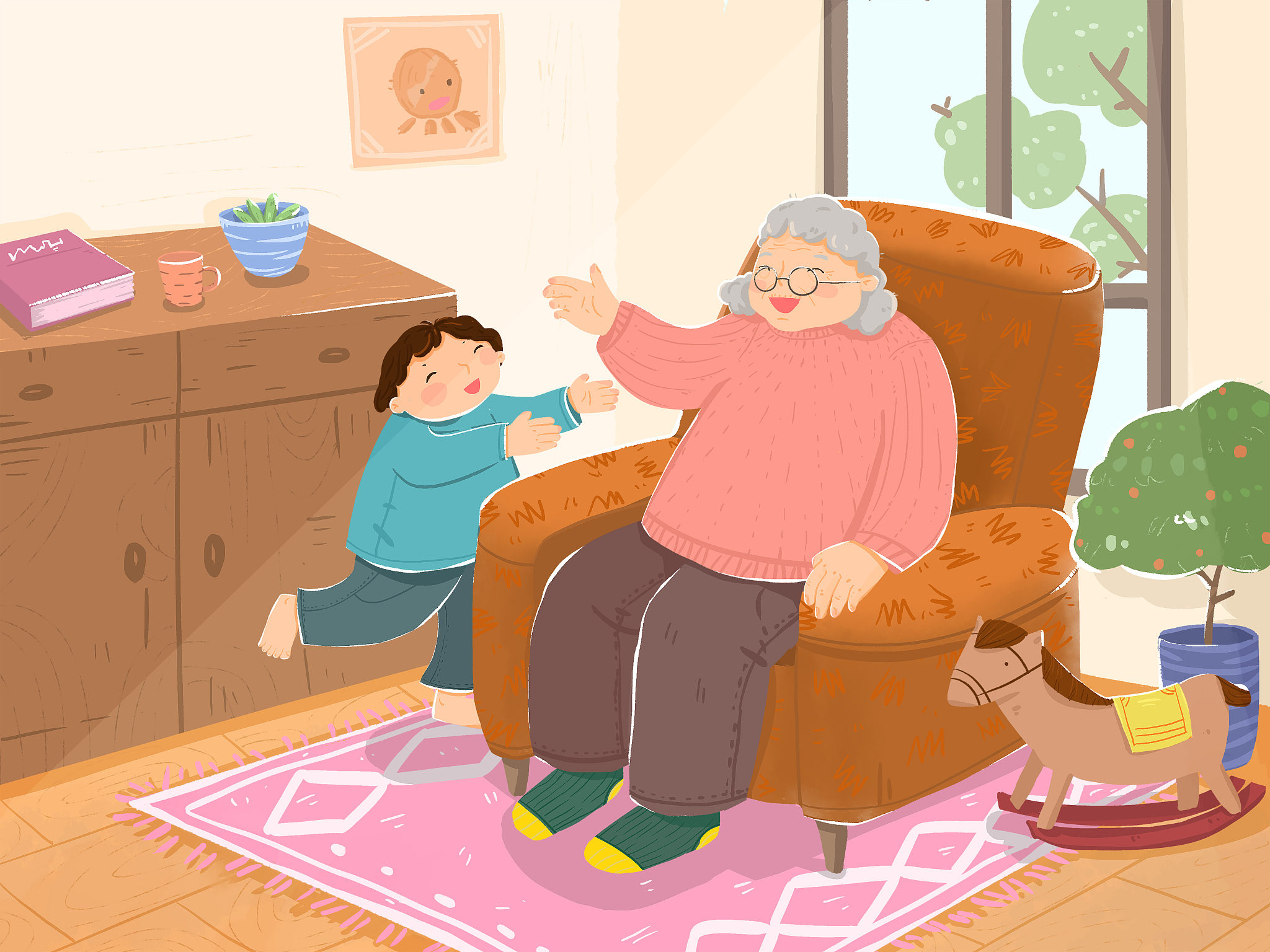 我的爷爷：智慧、温暖和爱