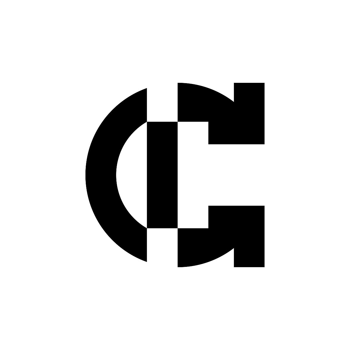 字母c标志.图标设计