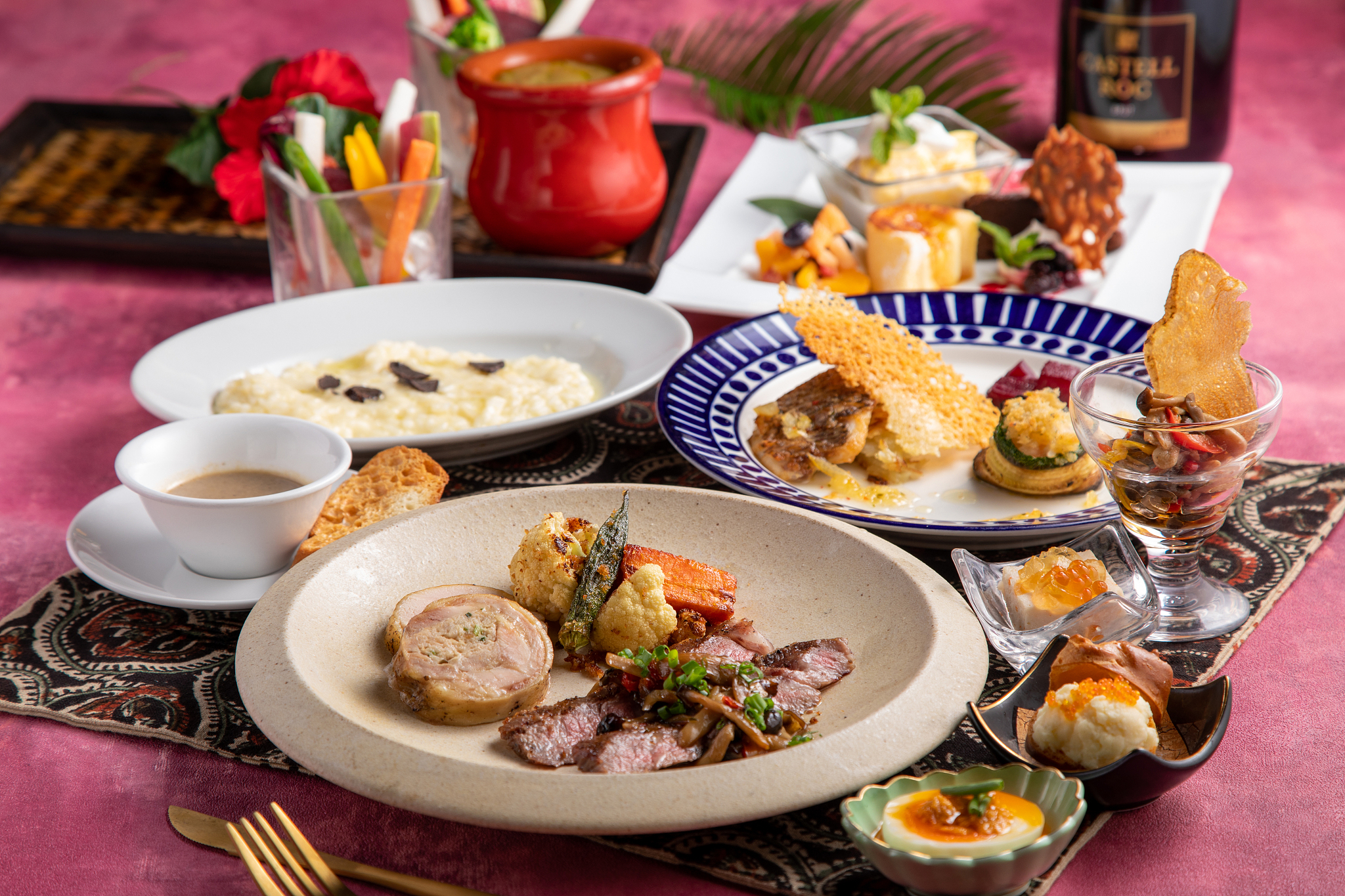 asian dinner