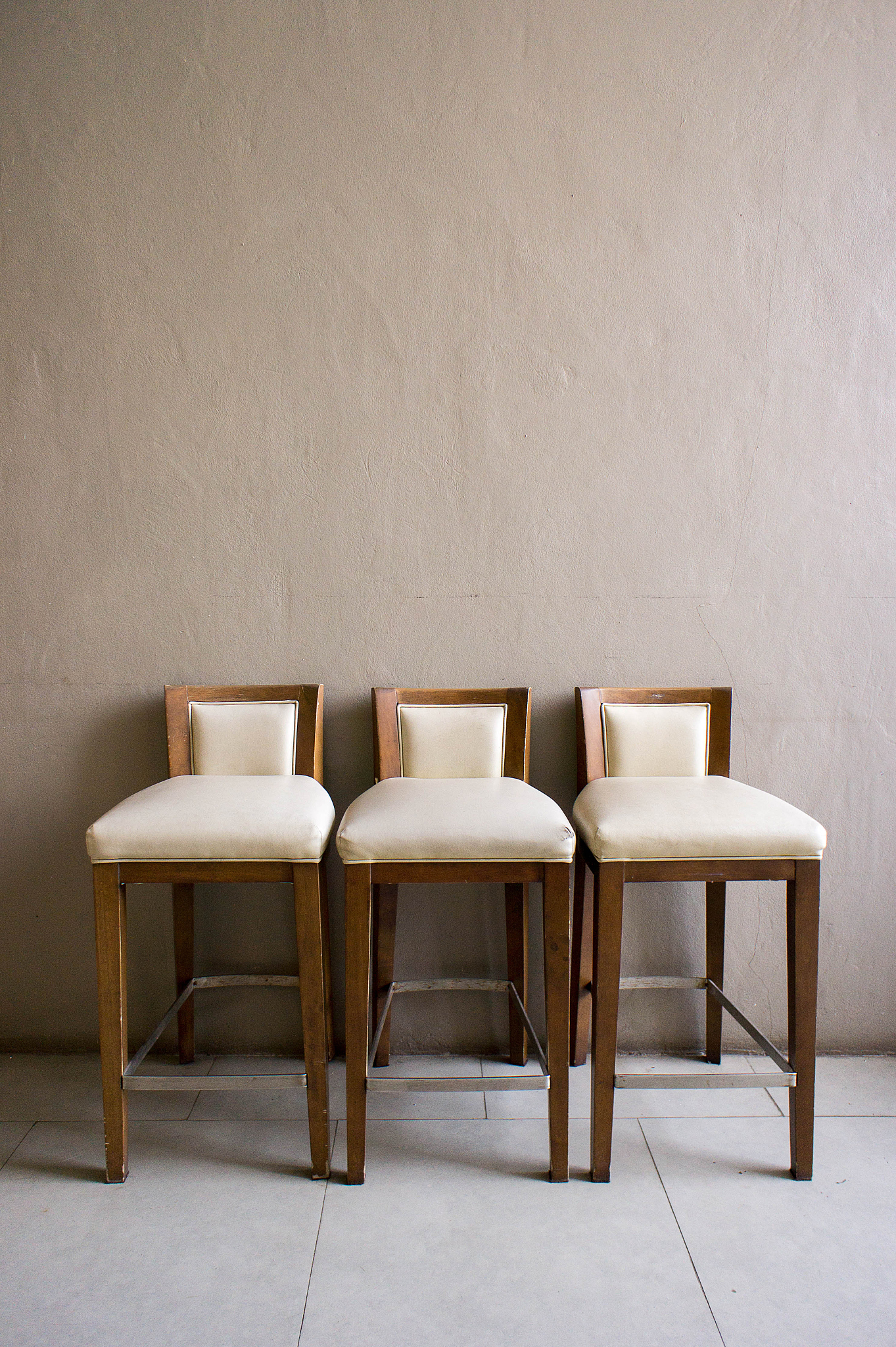 white chair vintage in the living room , modern design interior 