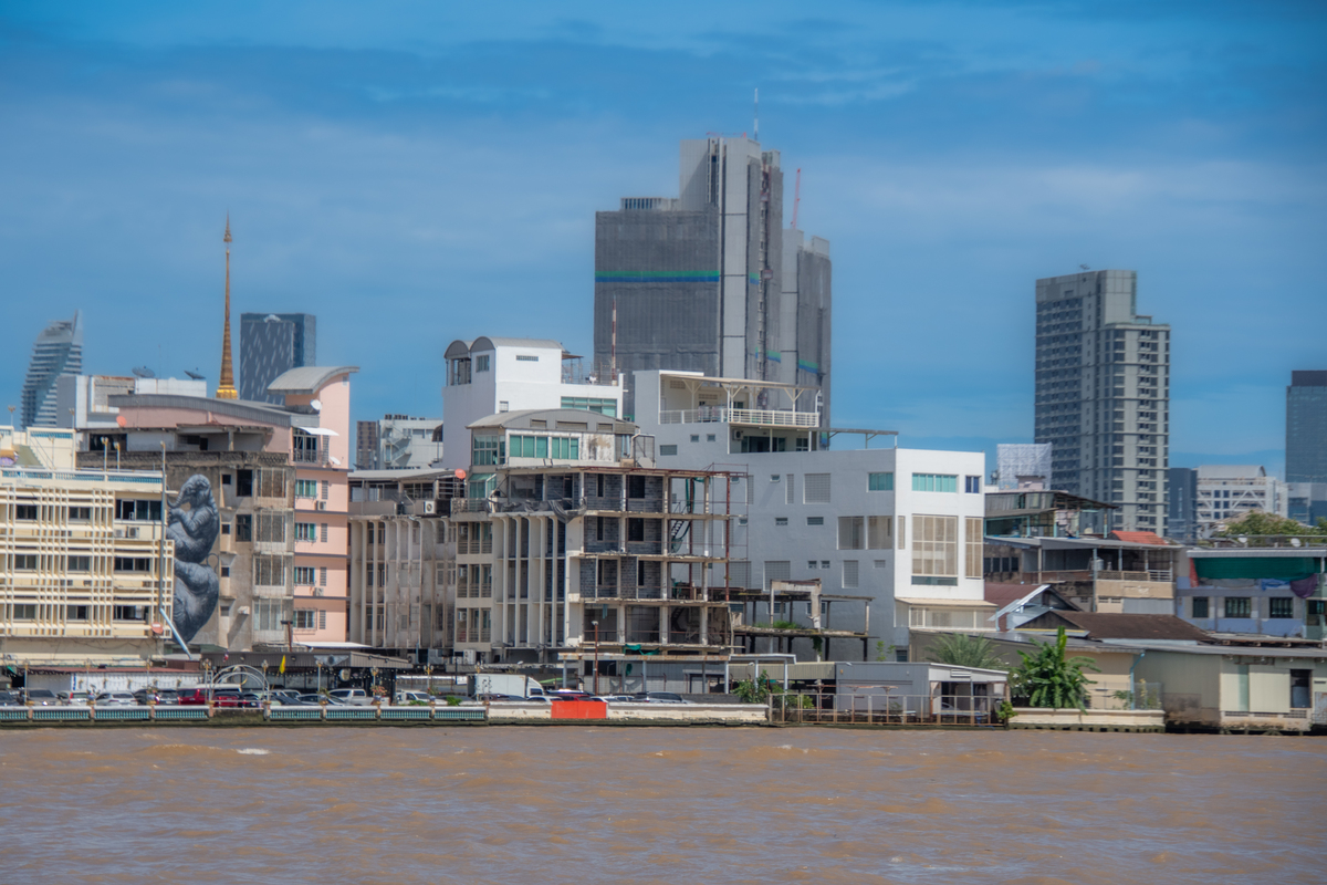 曼谷城市风光,展现其建筑特色