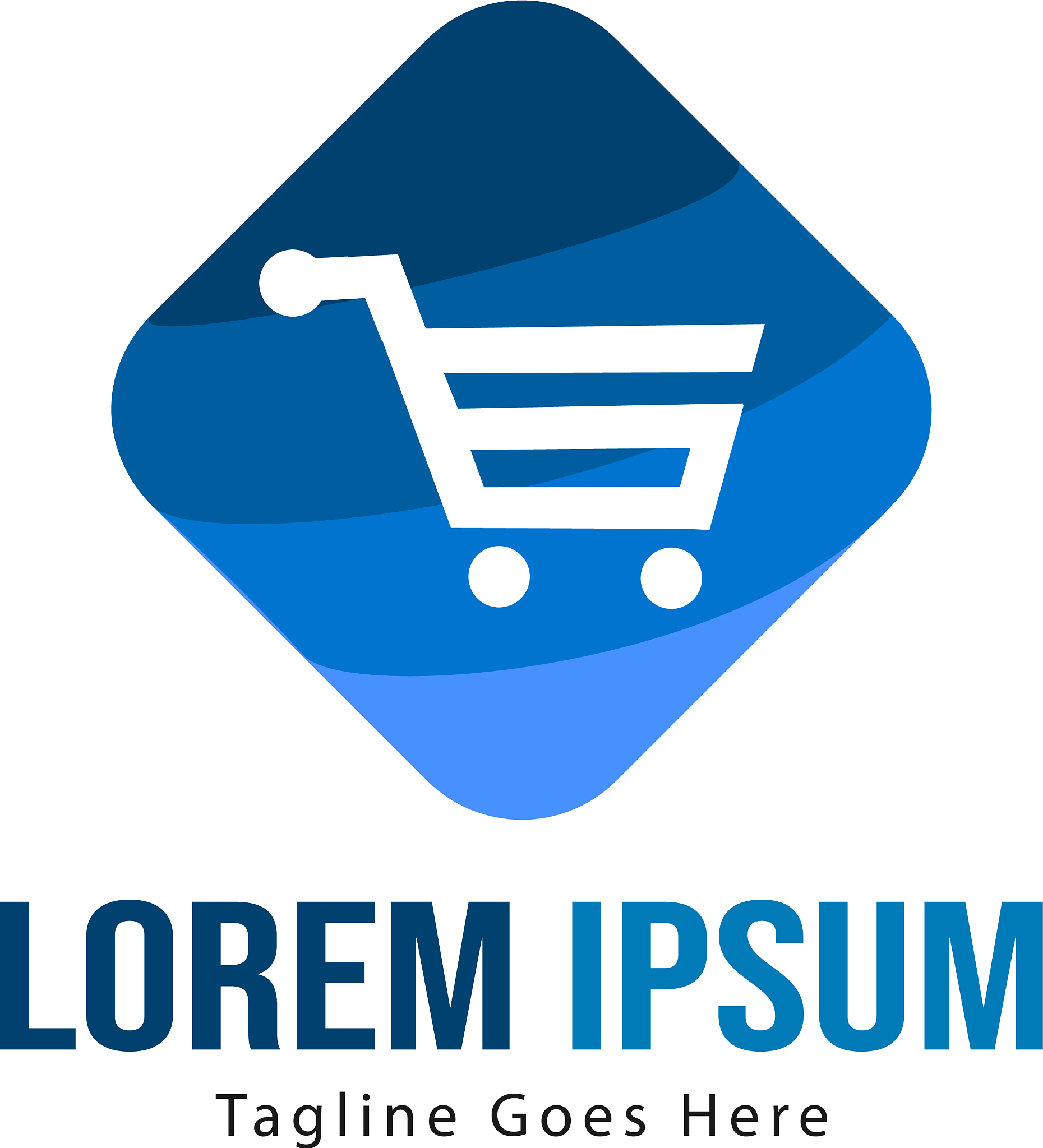 shopping logo template design shopping logo with