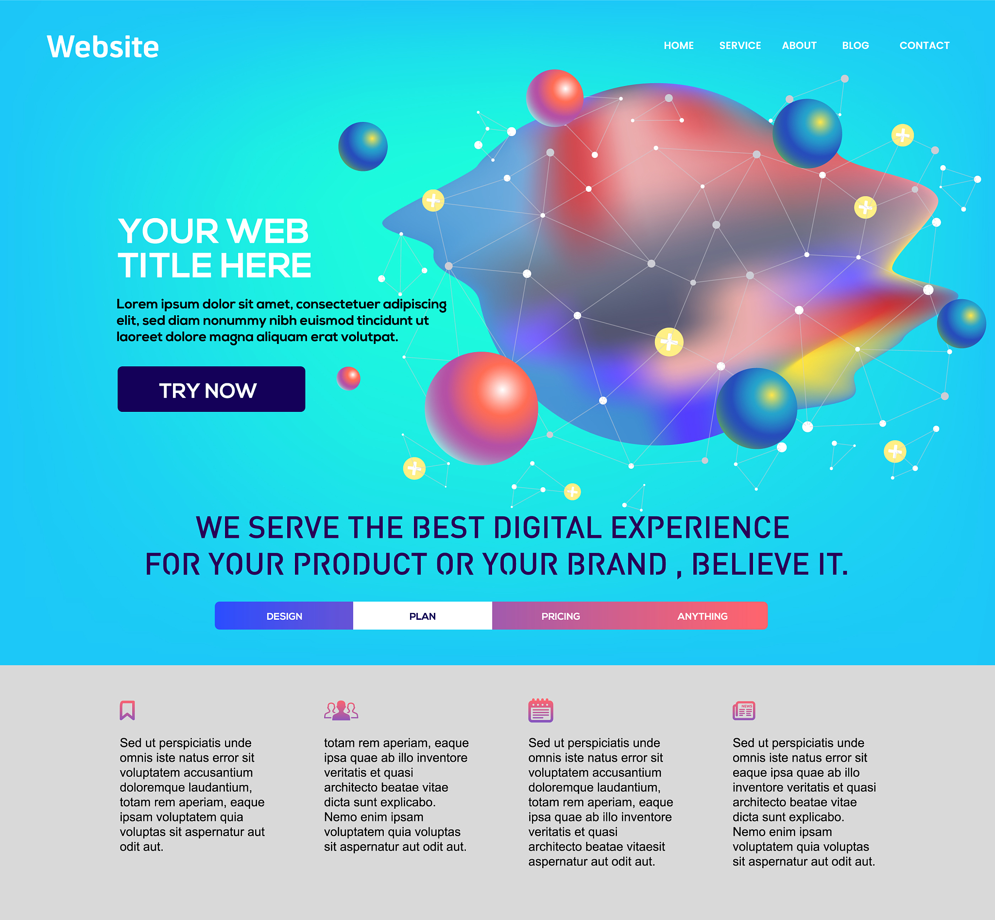 website template
