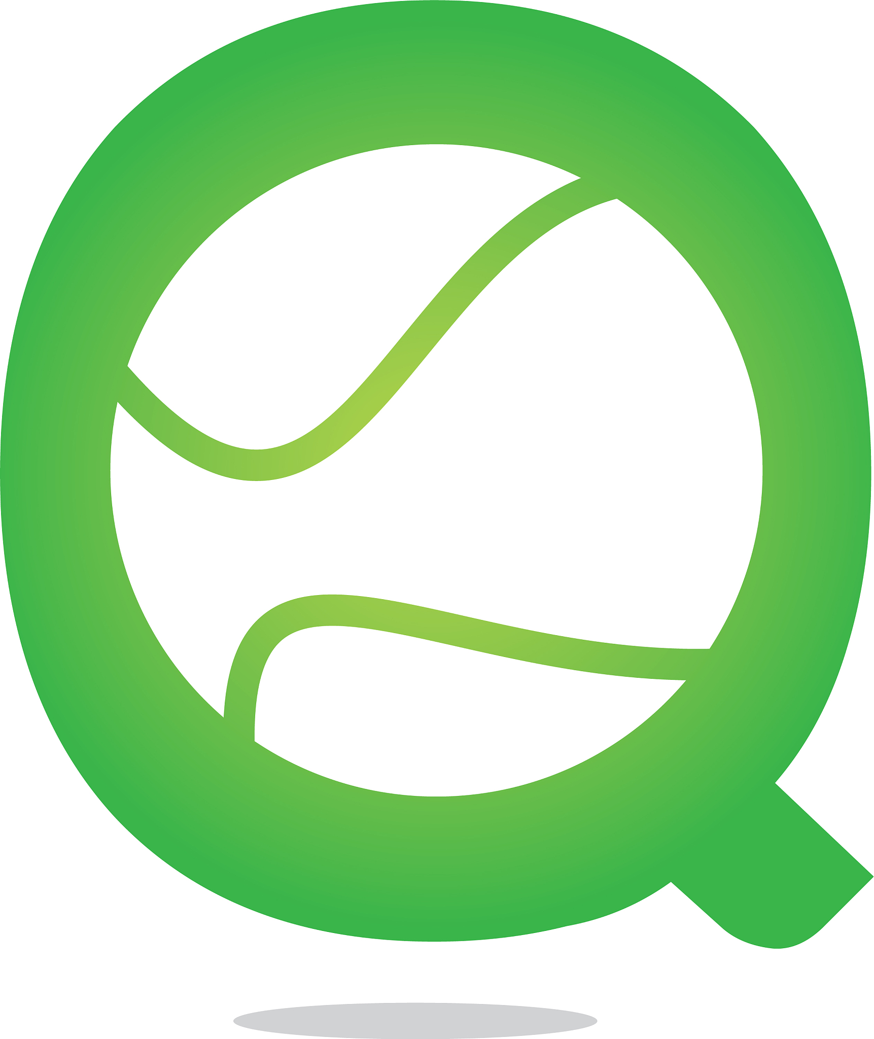 letter q tennis logo design