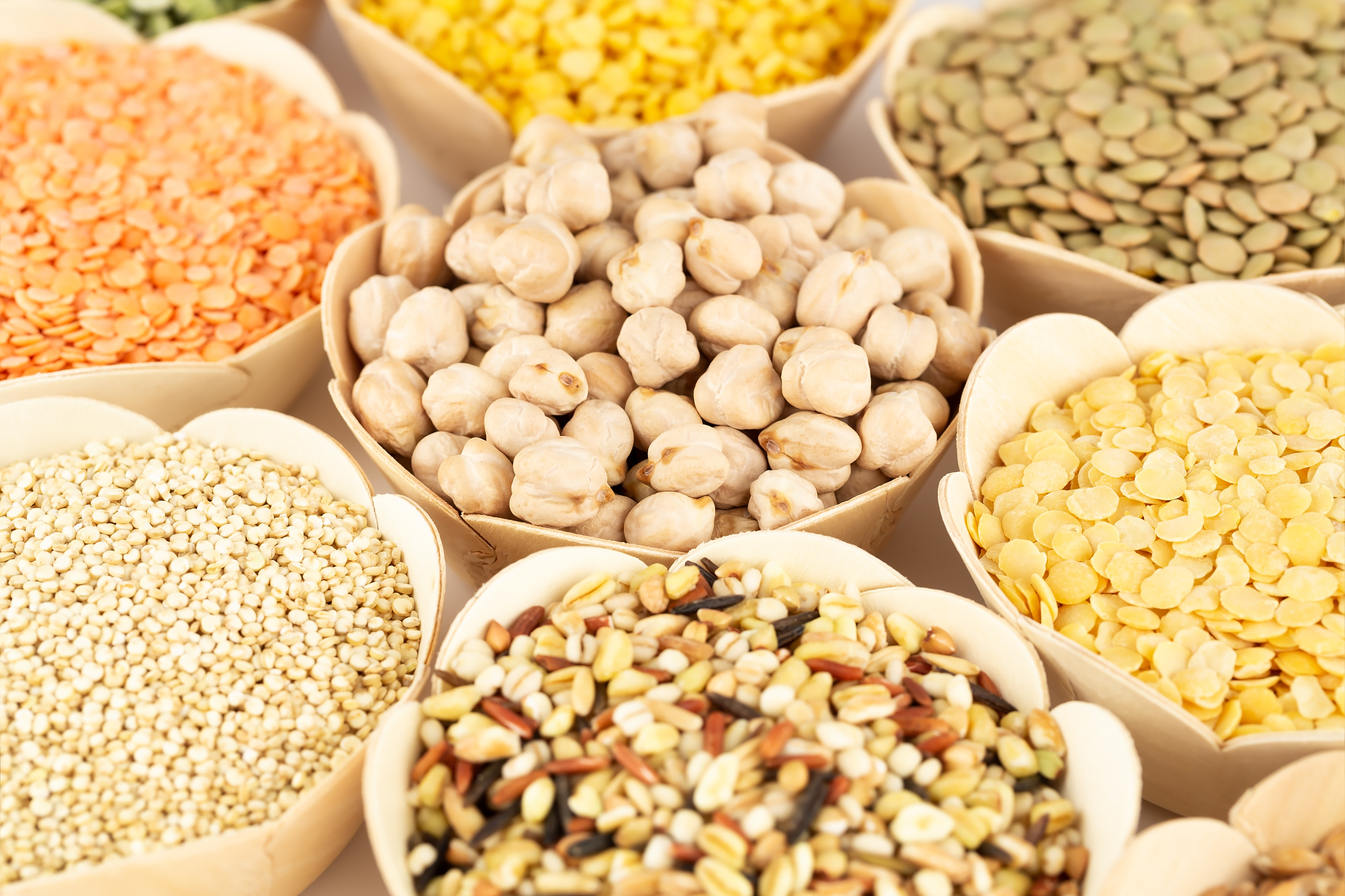the collection of different groats