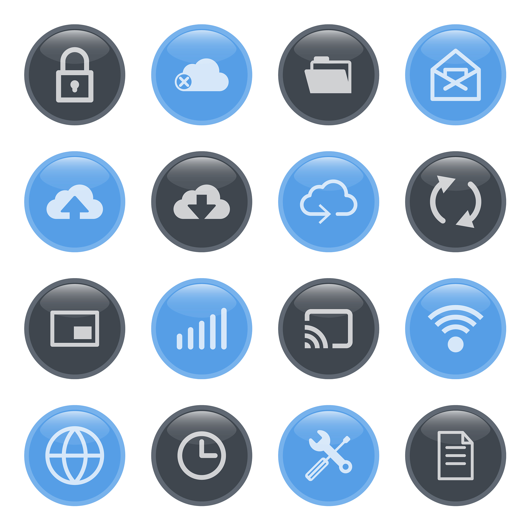 excellent icons for designers - glass - 5