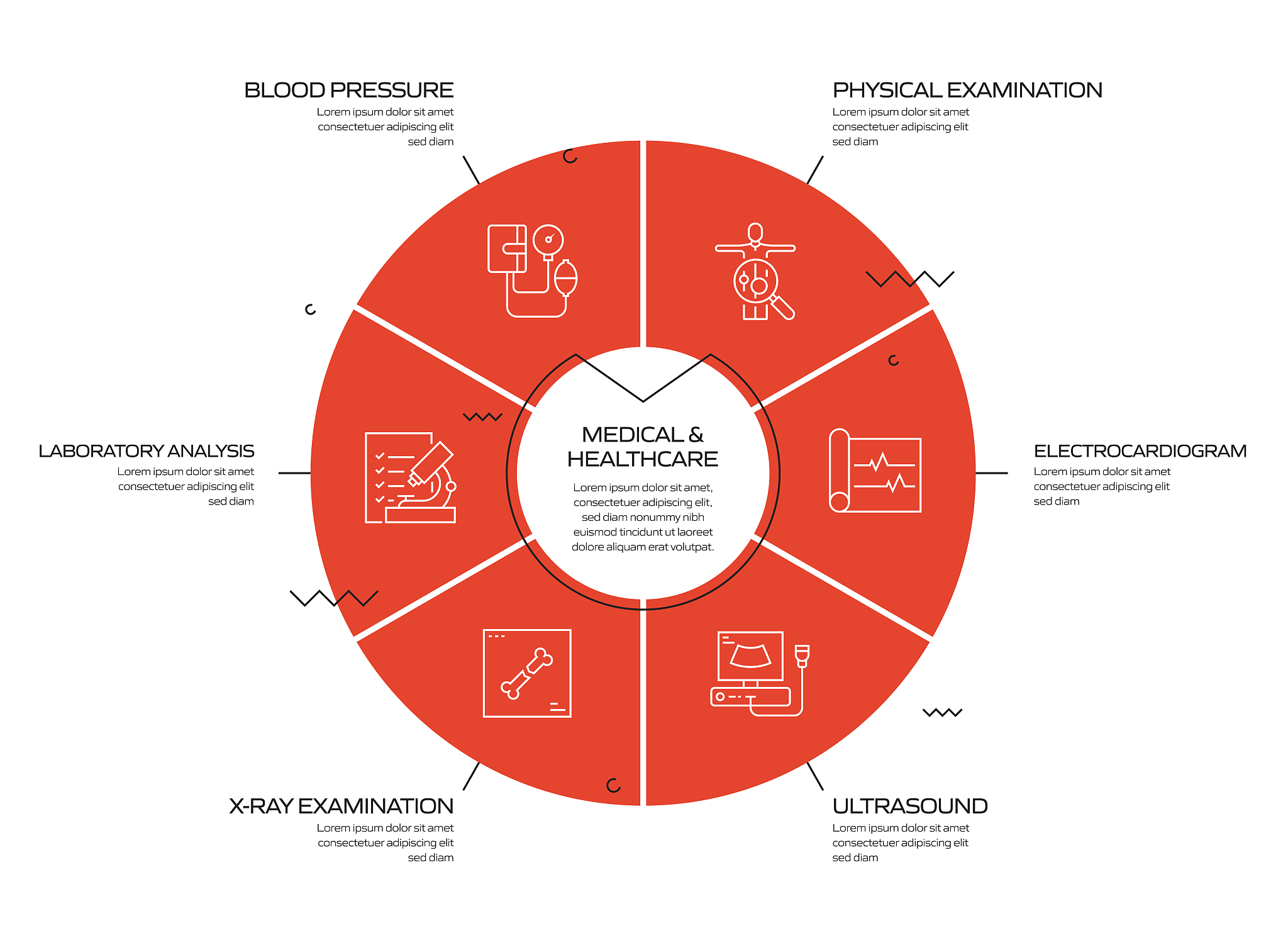 healthcare and medical concept infographic design vector illustr
