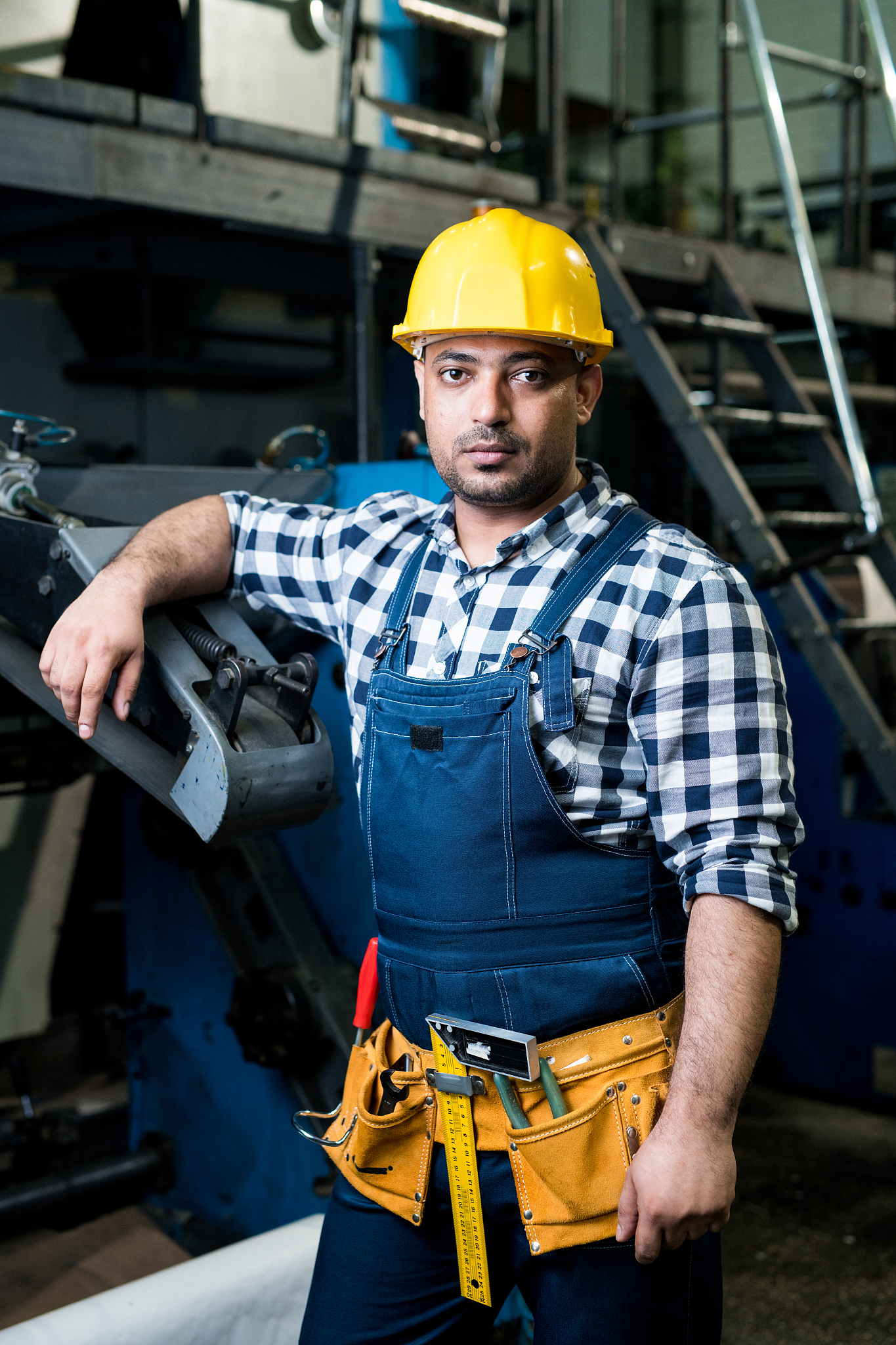 manual worker in factory