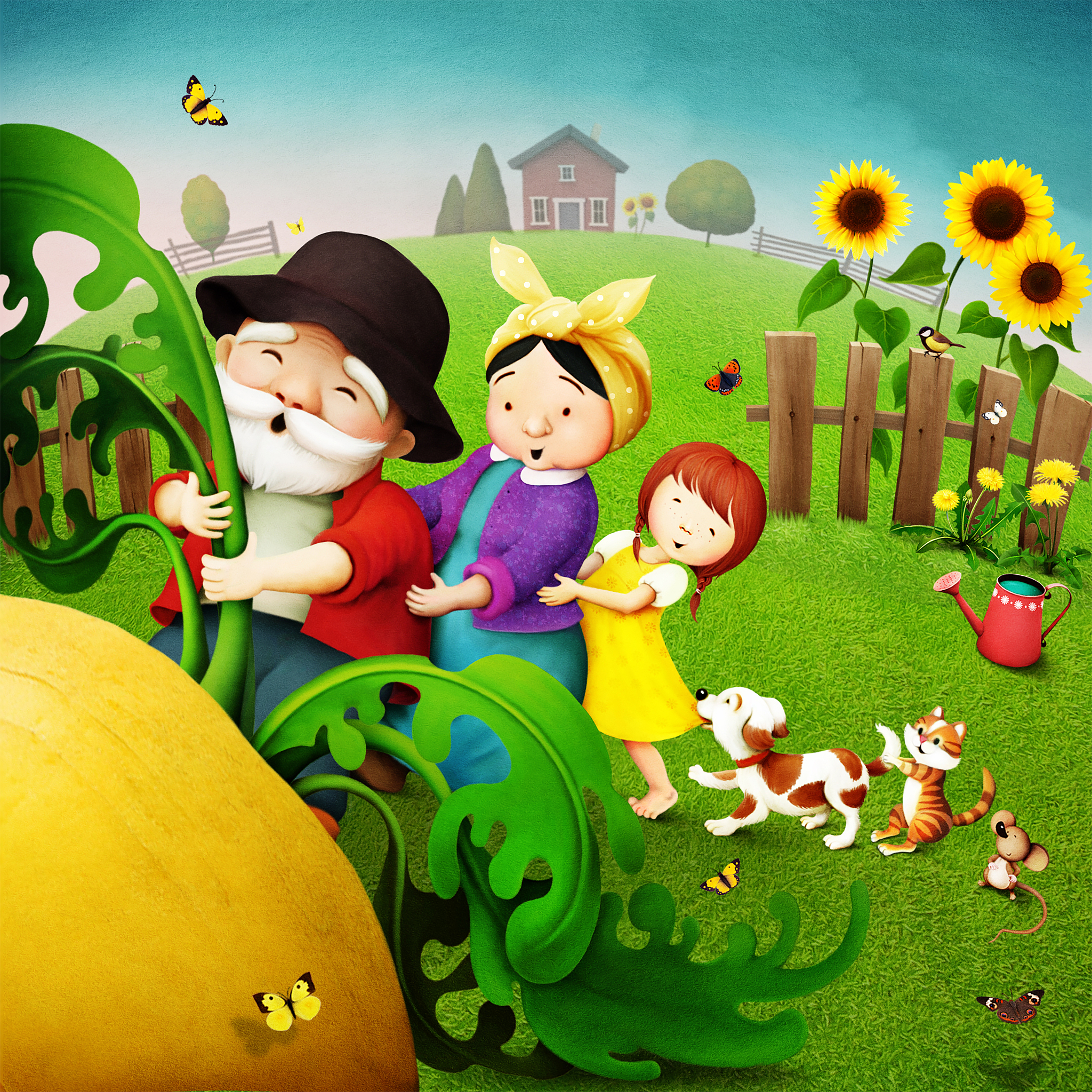 农夫和儿子的故事：关于诚实和勤劳的寓言