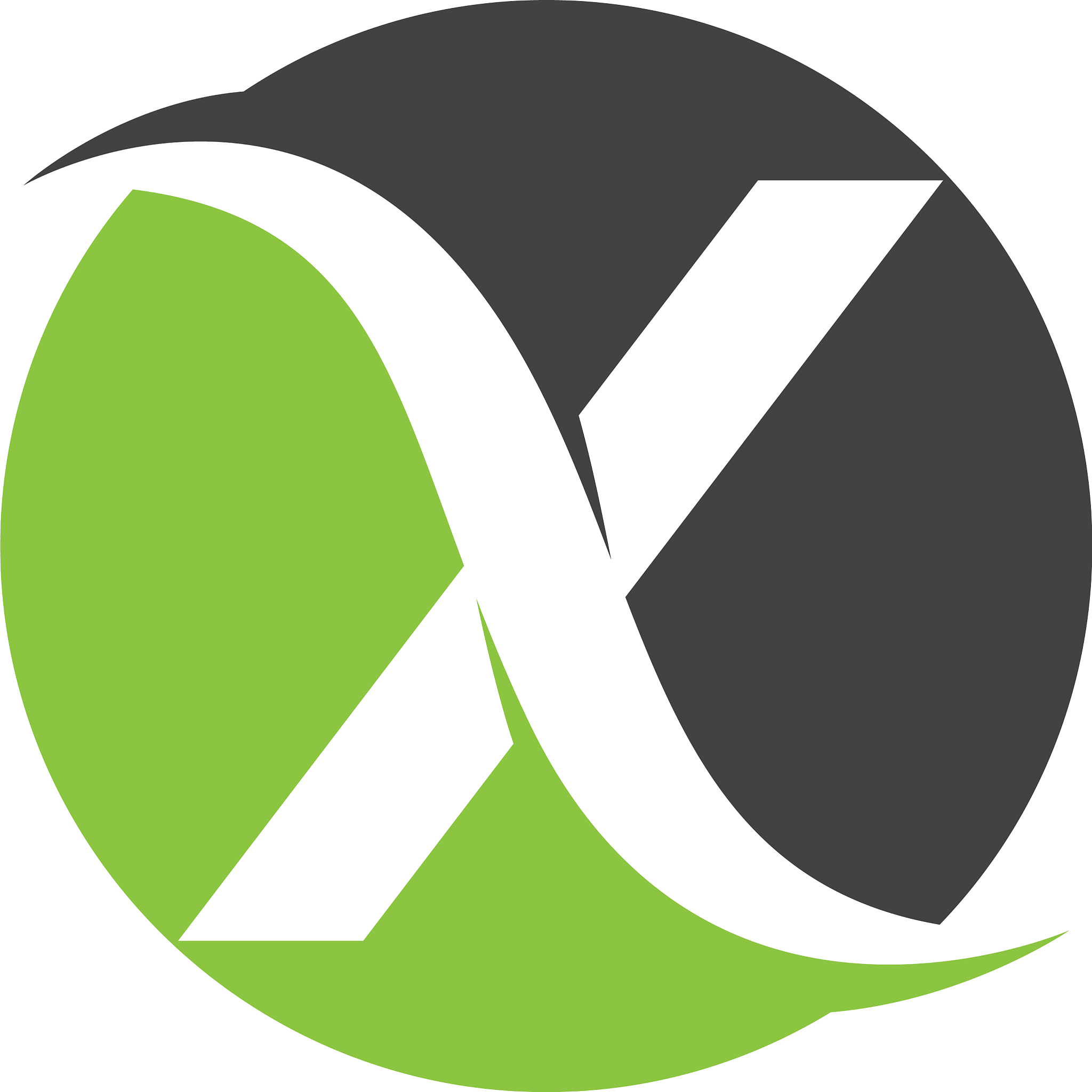 x letter logo template icon design