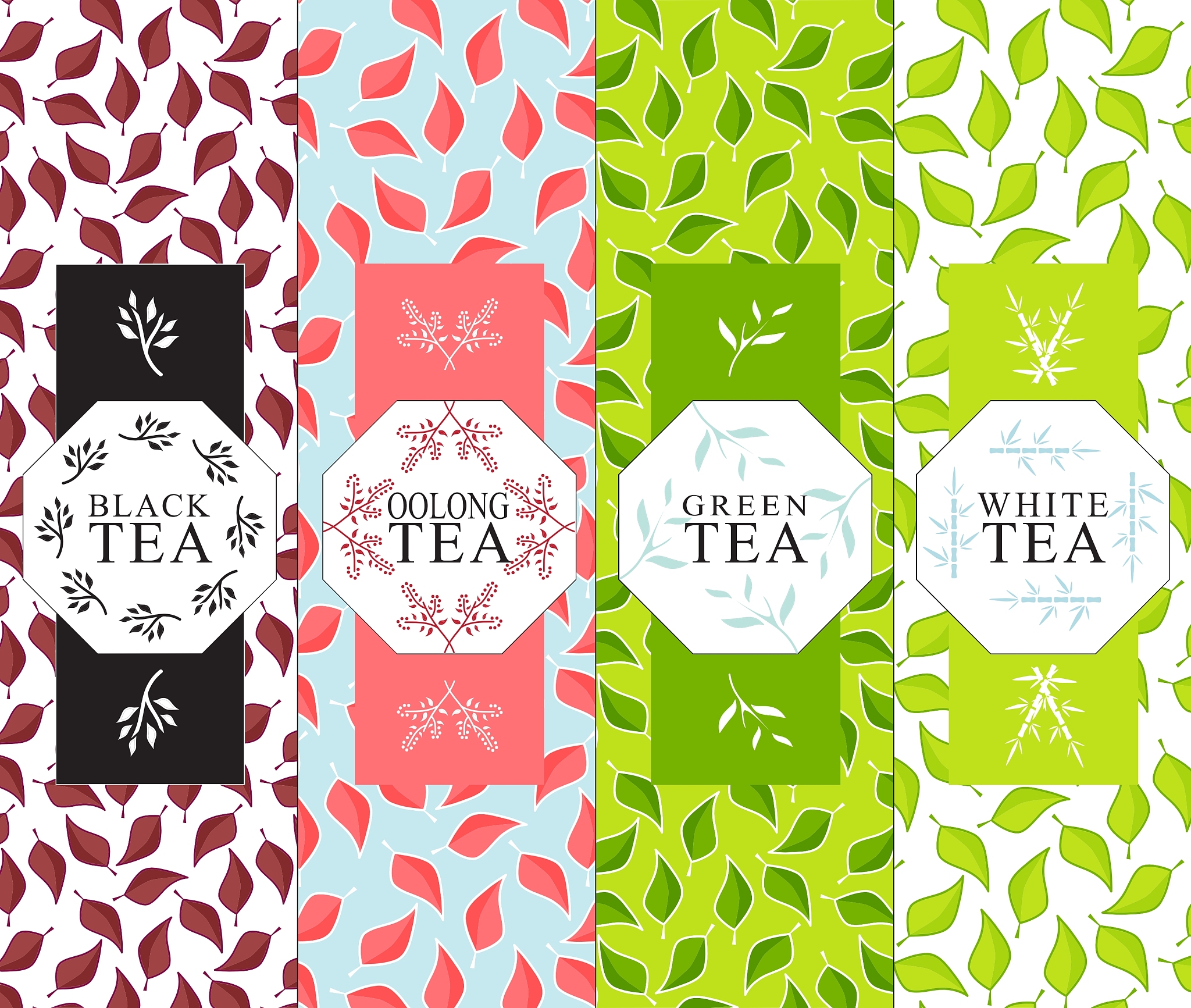 天然植物肌理应用方式植物肌理应用在包装