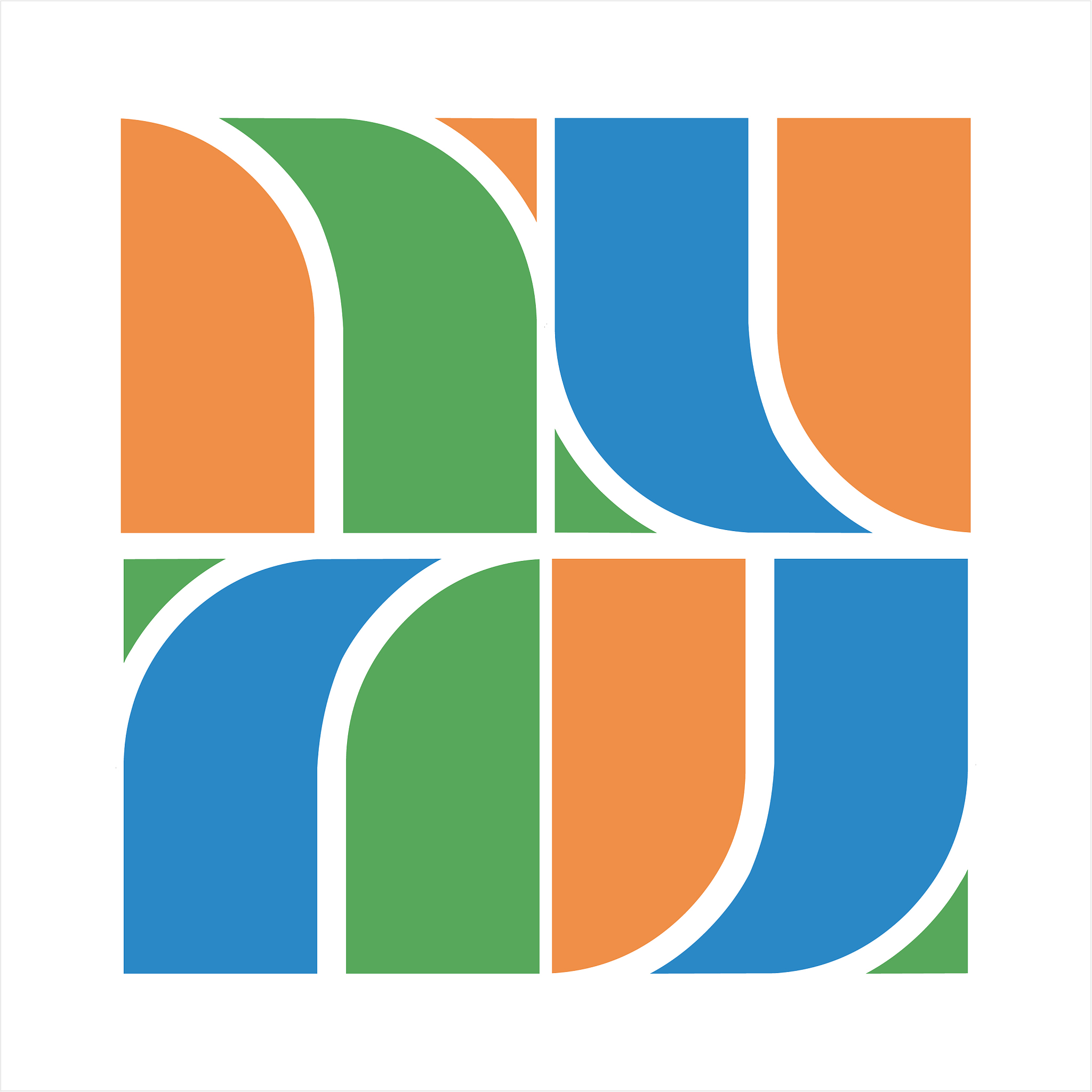colorful puzzle or jigsaw company logo