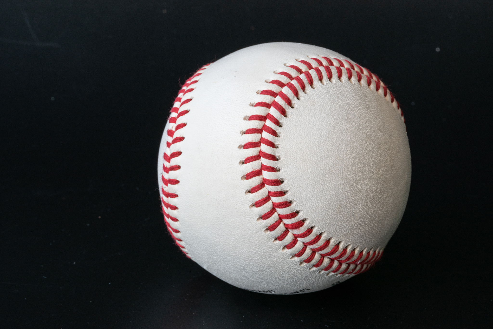 baseball white background