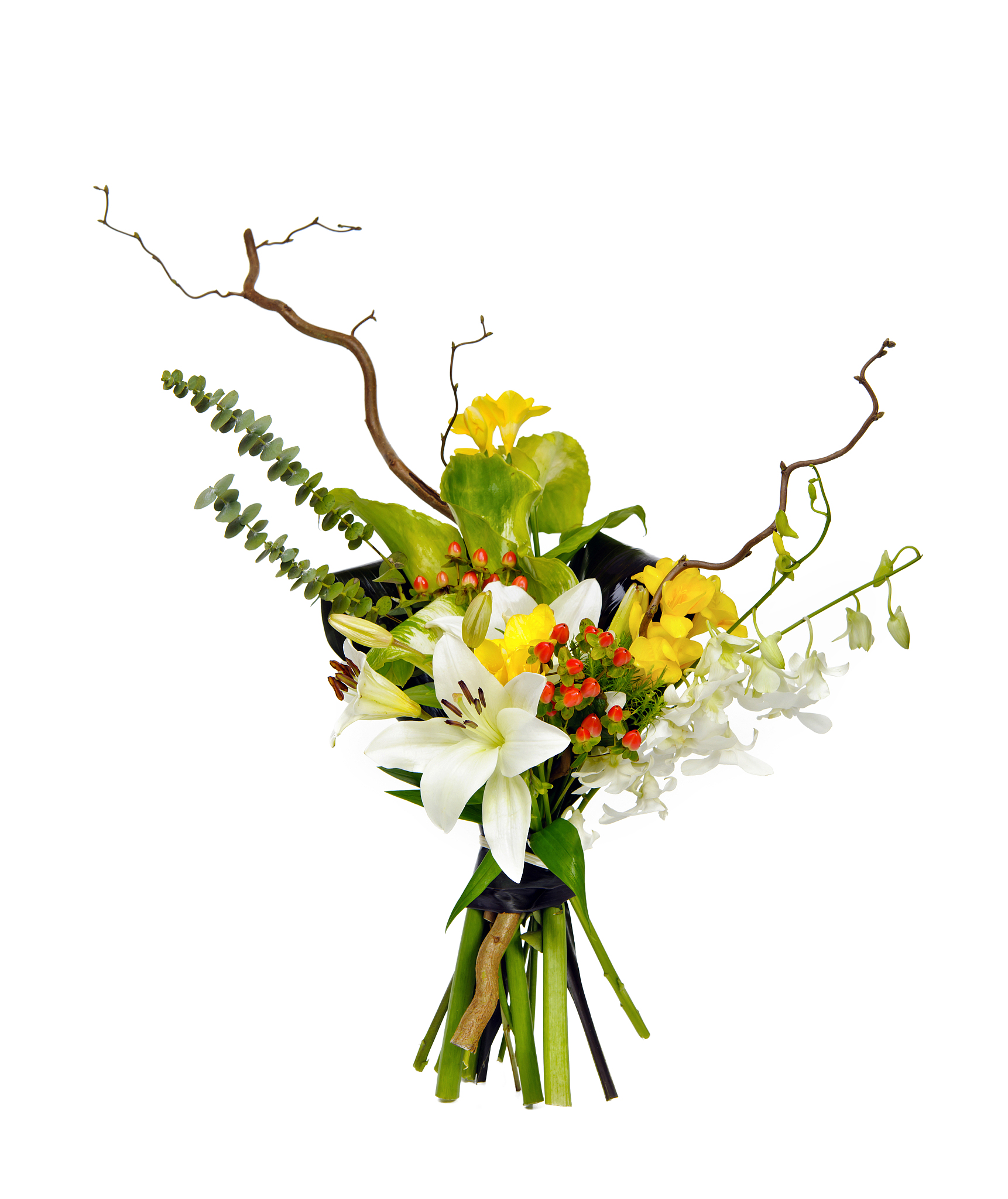 modern flower bouquet