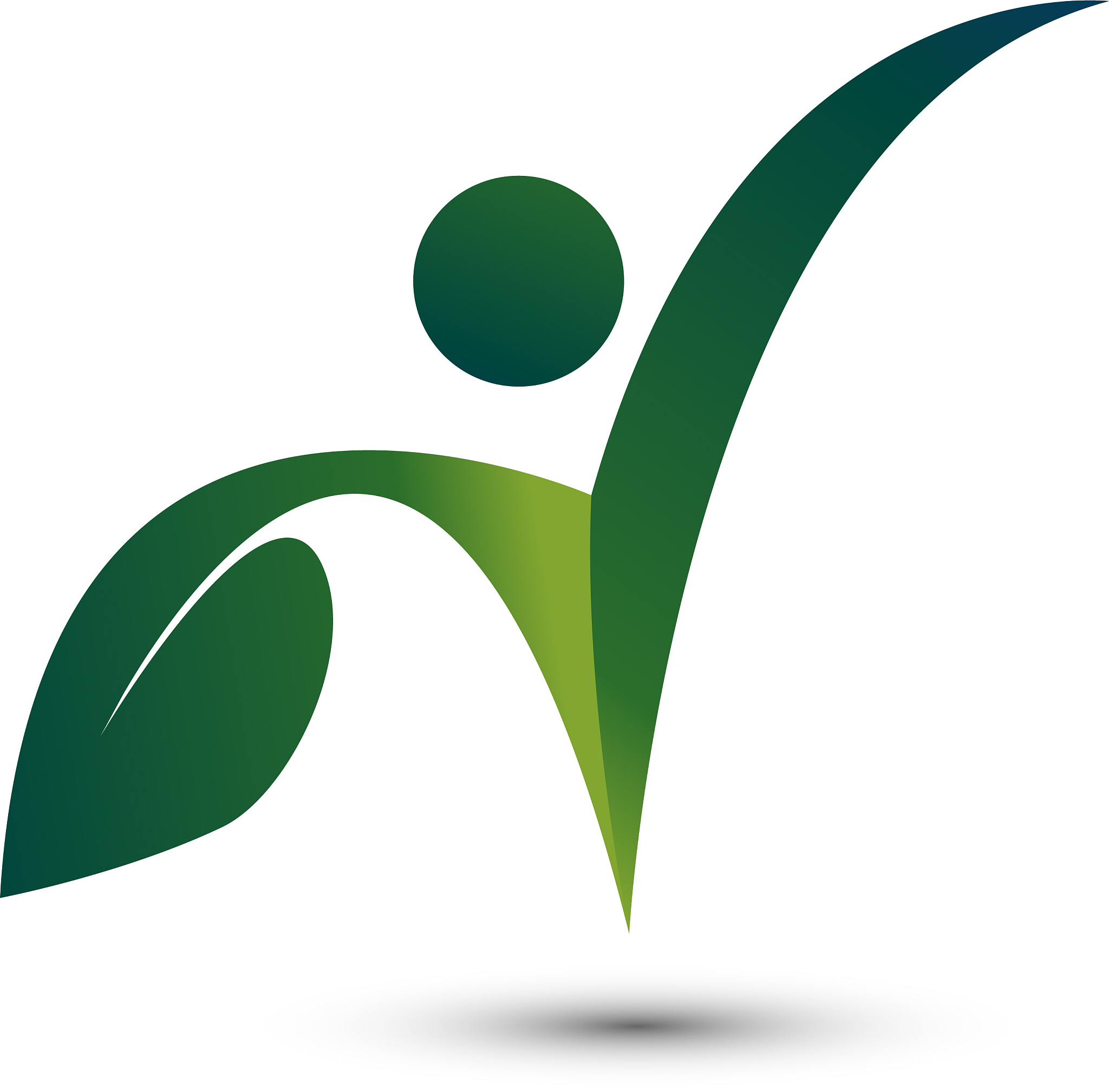 wellness people logo design template