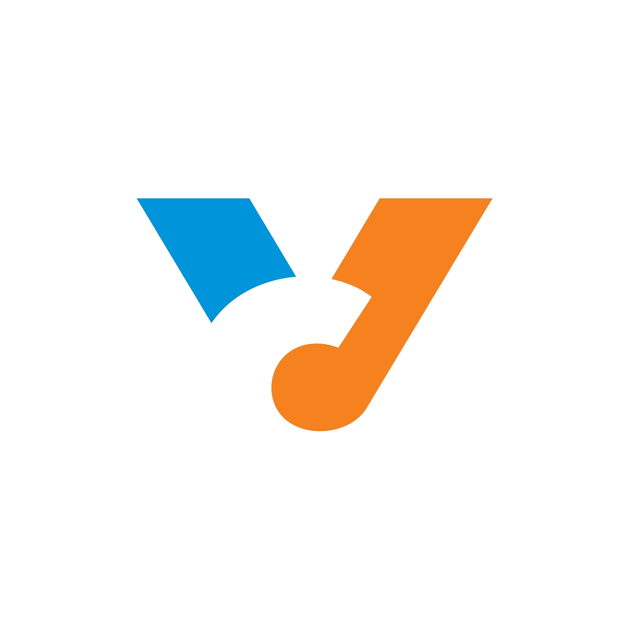 sign of the letter c and v