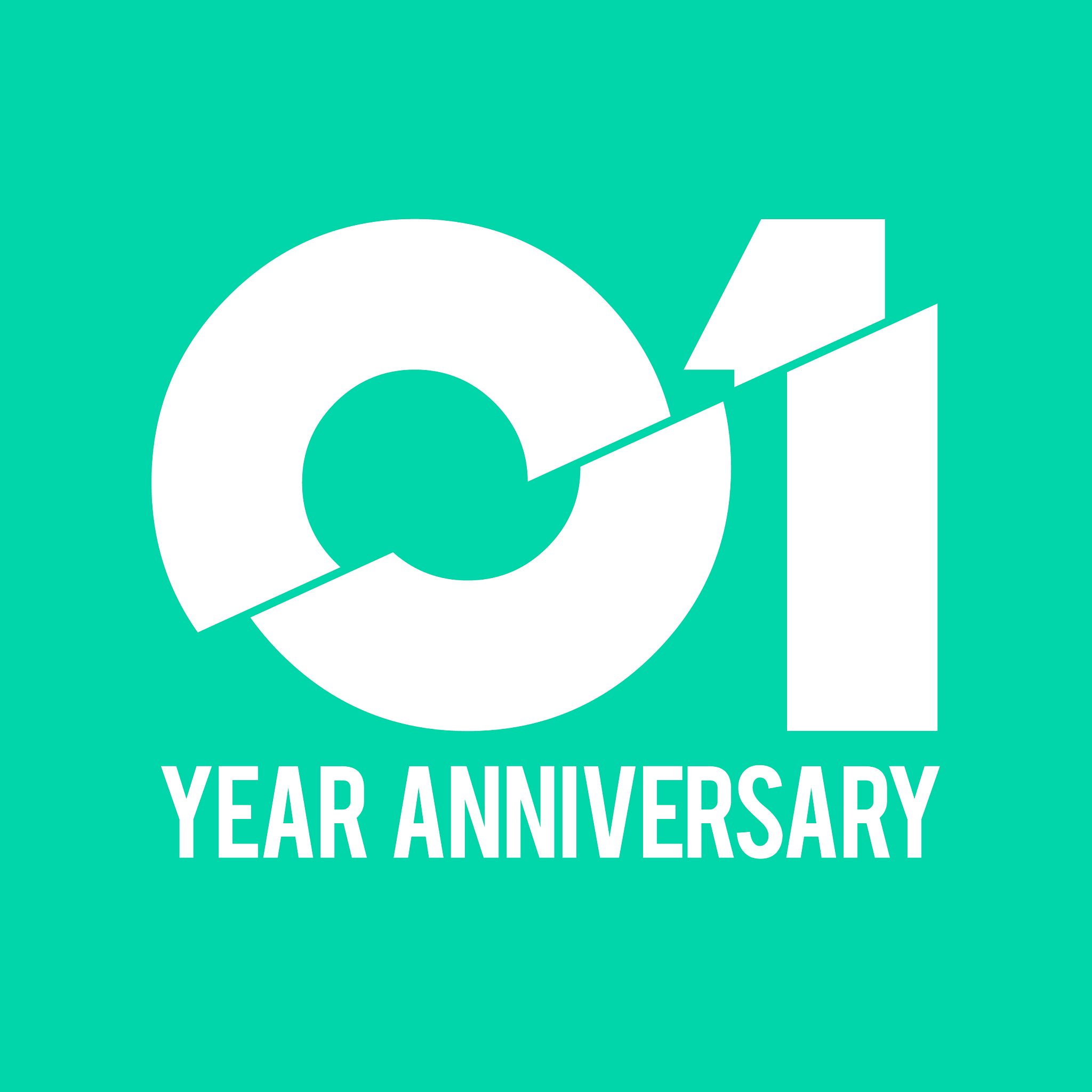 01 years anniversary