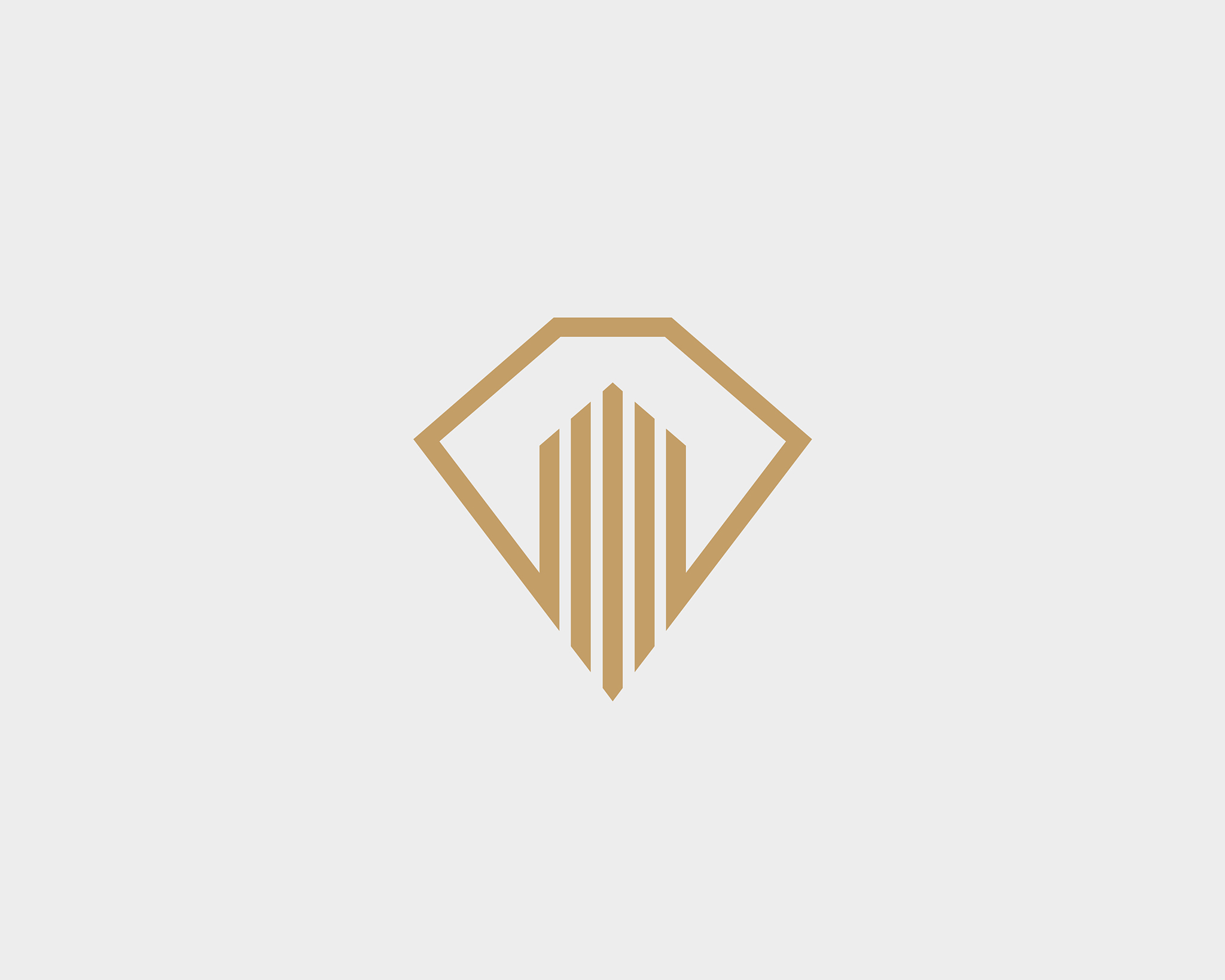 diamond real estate logo design luxury home
