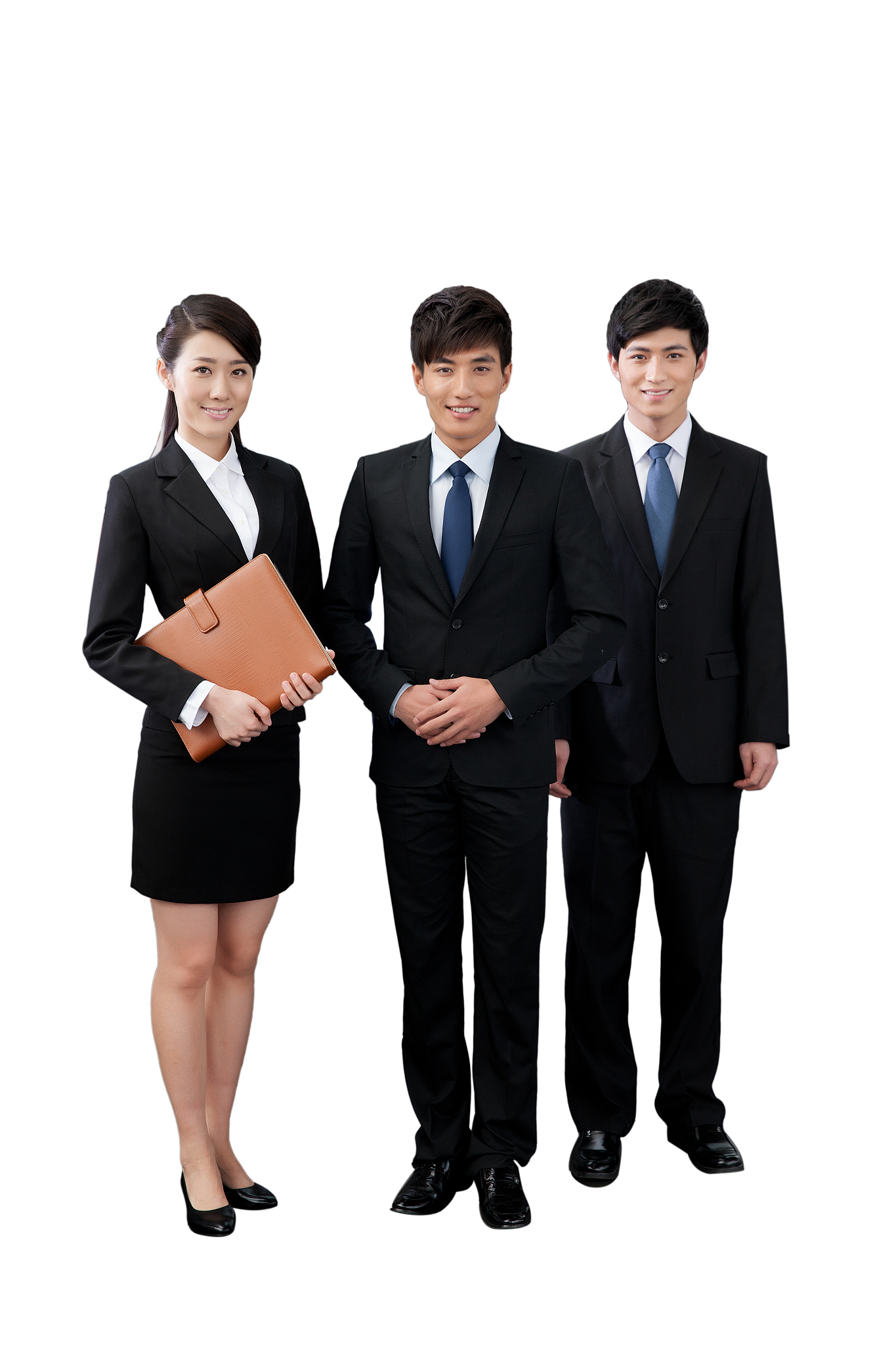 我穿的像个销售员似的