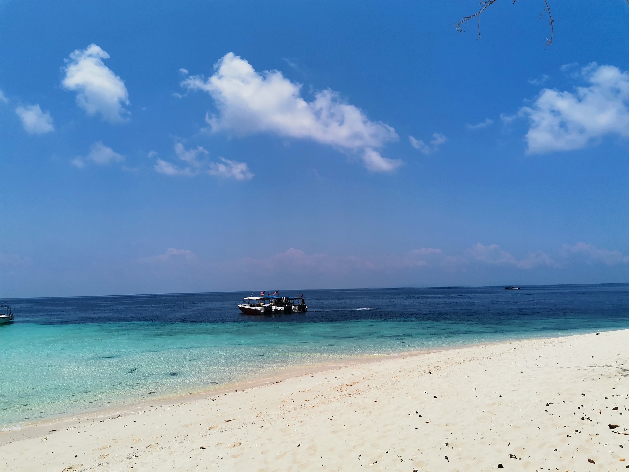 beautiful crystal clear water view in sipadan island, semporna. 