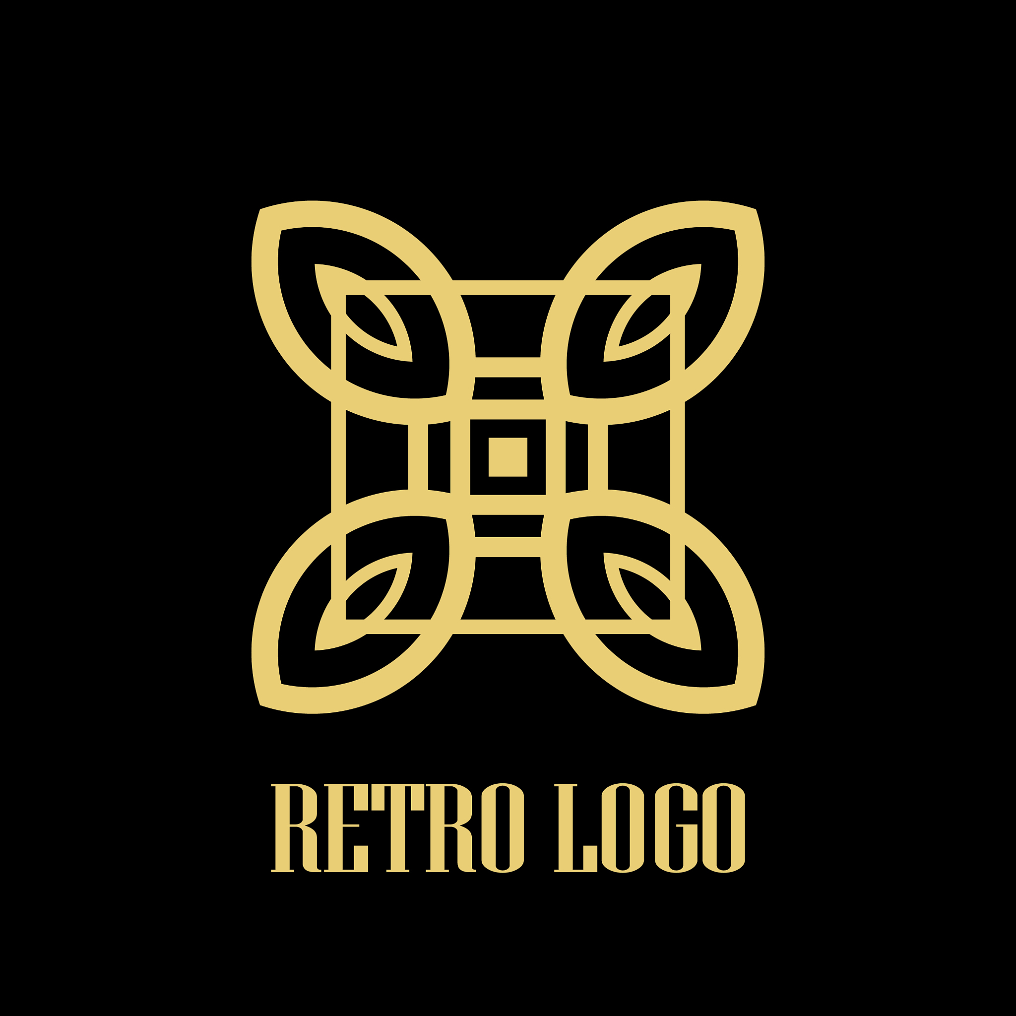 art deco logo