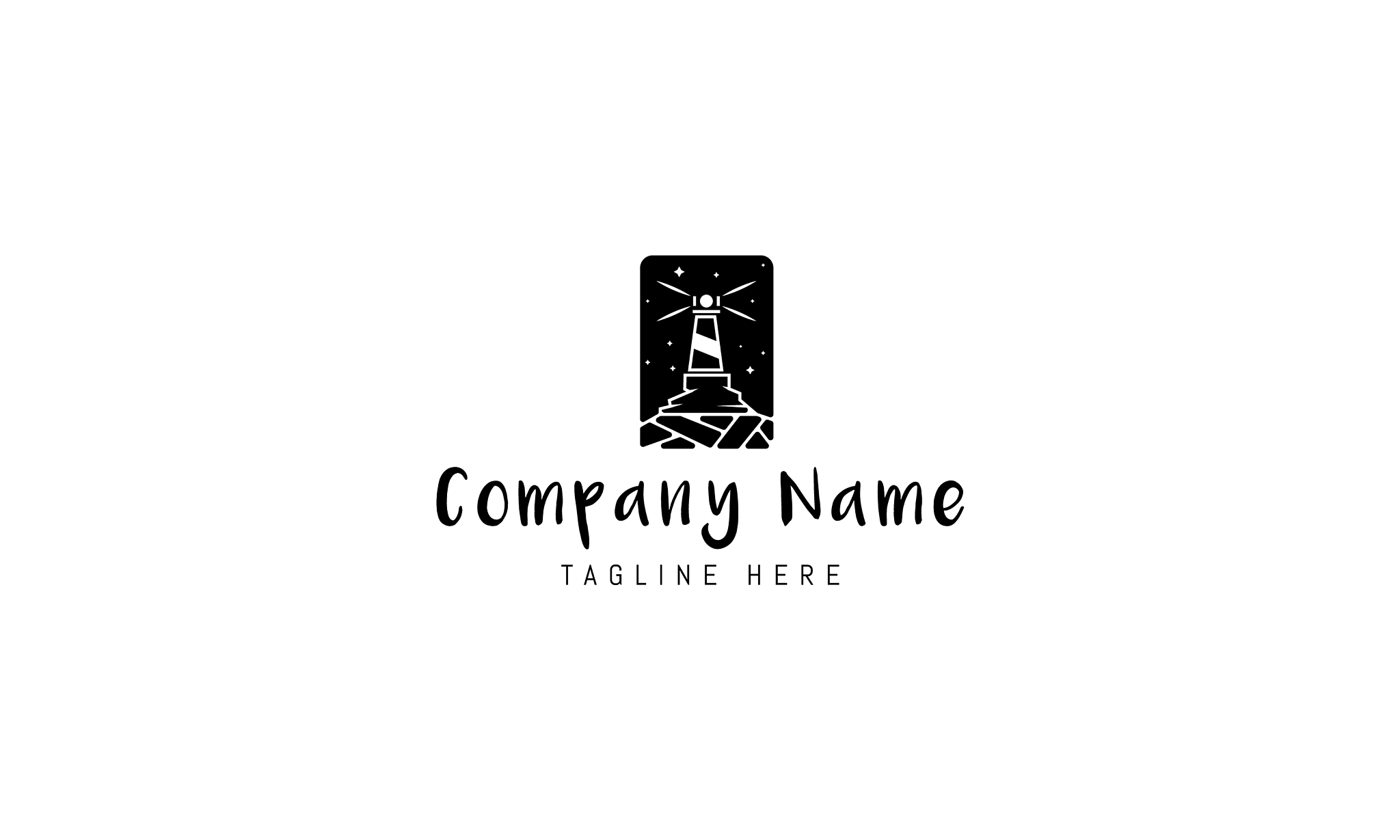 logo on which an abstract image a