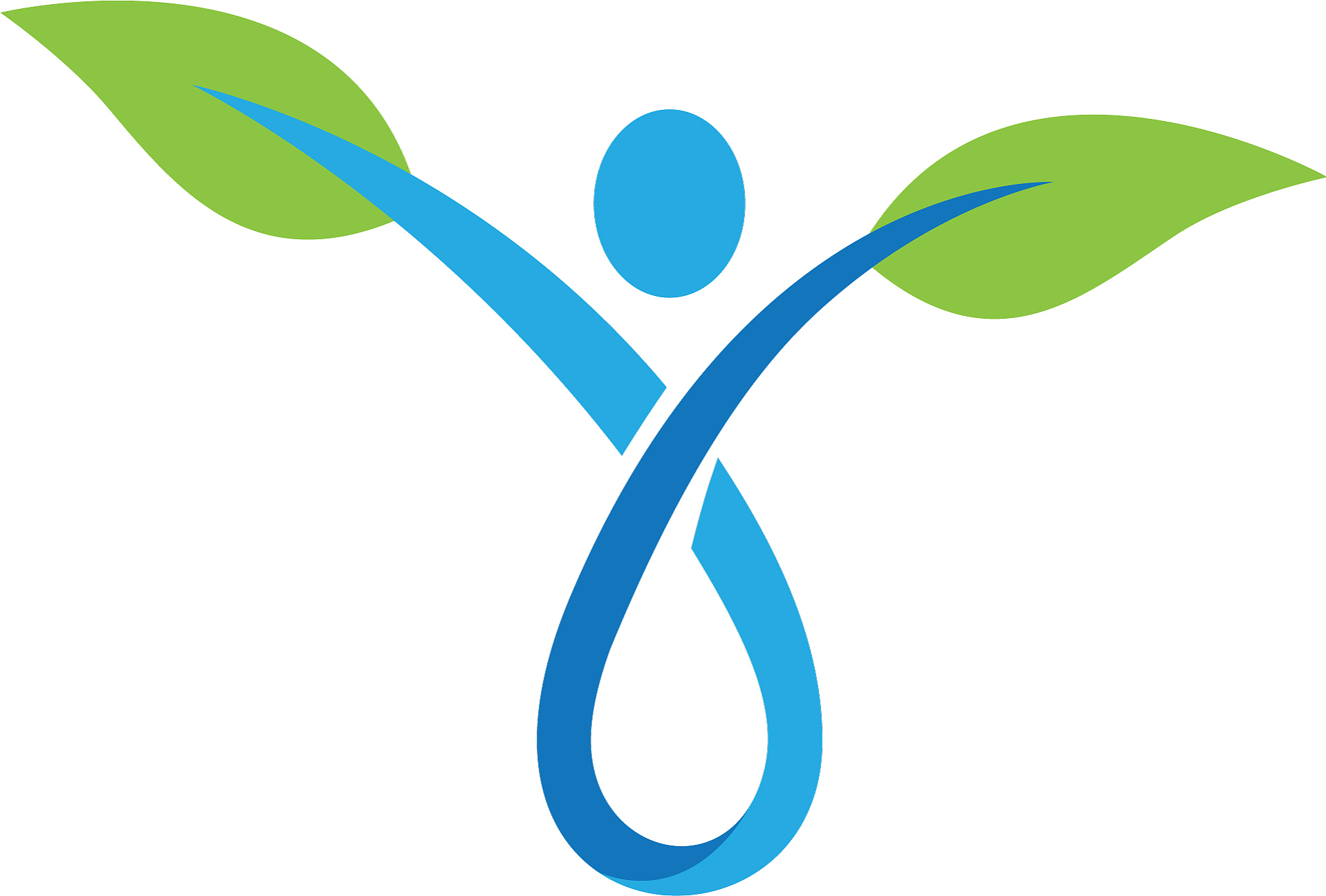 human character logo sign health care logo sign