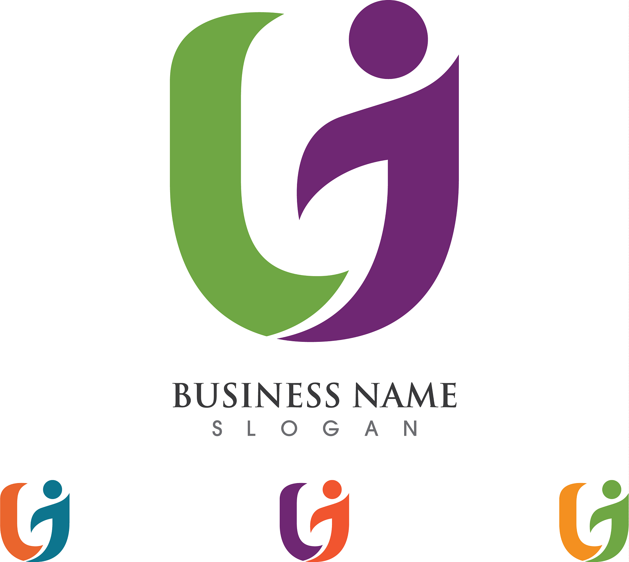 people logo template