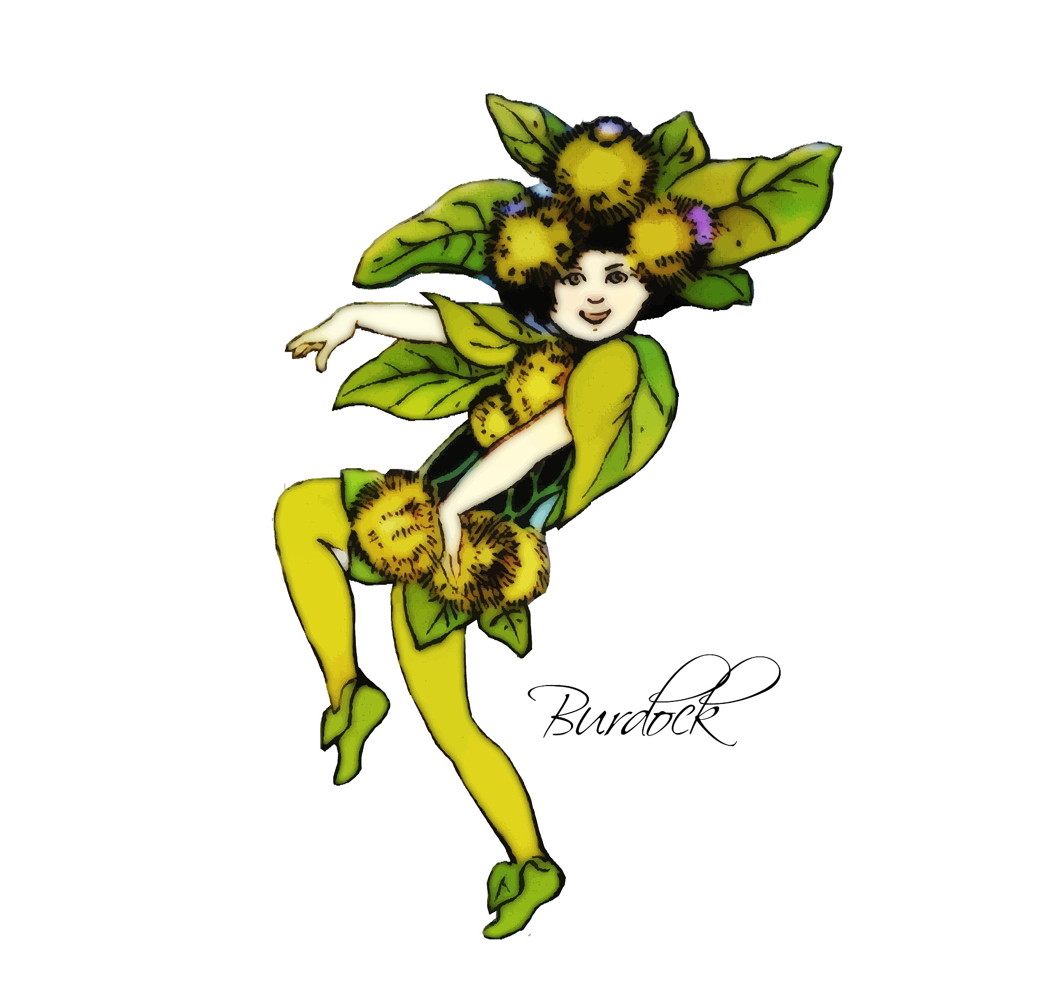 flower children burdock