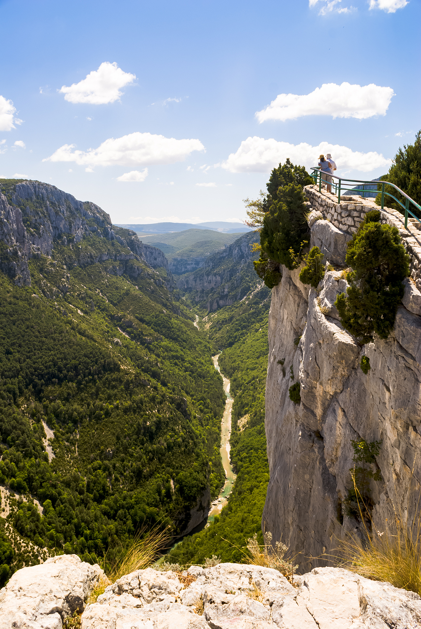 the verdon gorge in south-eastern france