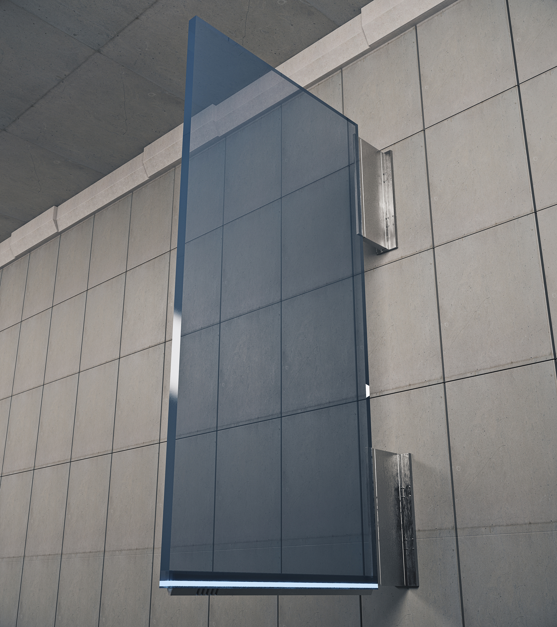 blue glass stopper